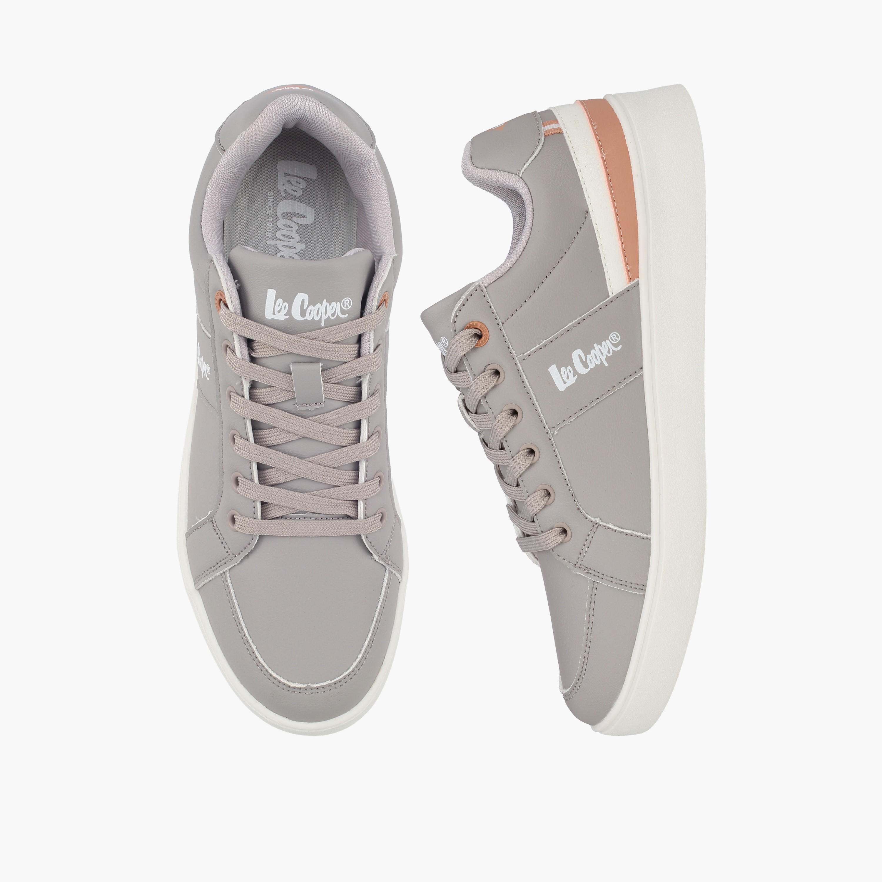 Lee Cooper Women Lace-up Ankle Sneakers-women-shoes-sneakers-image-1