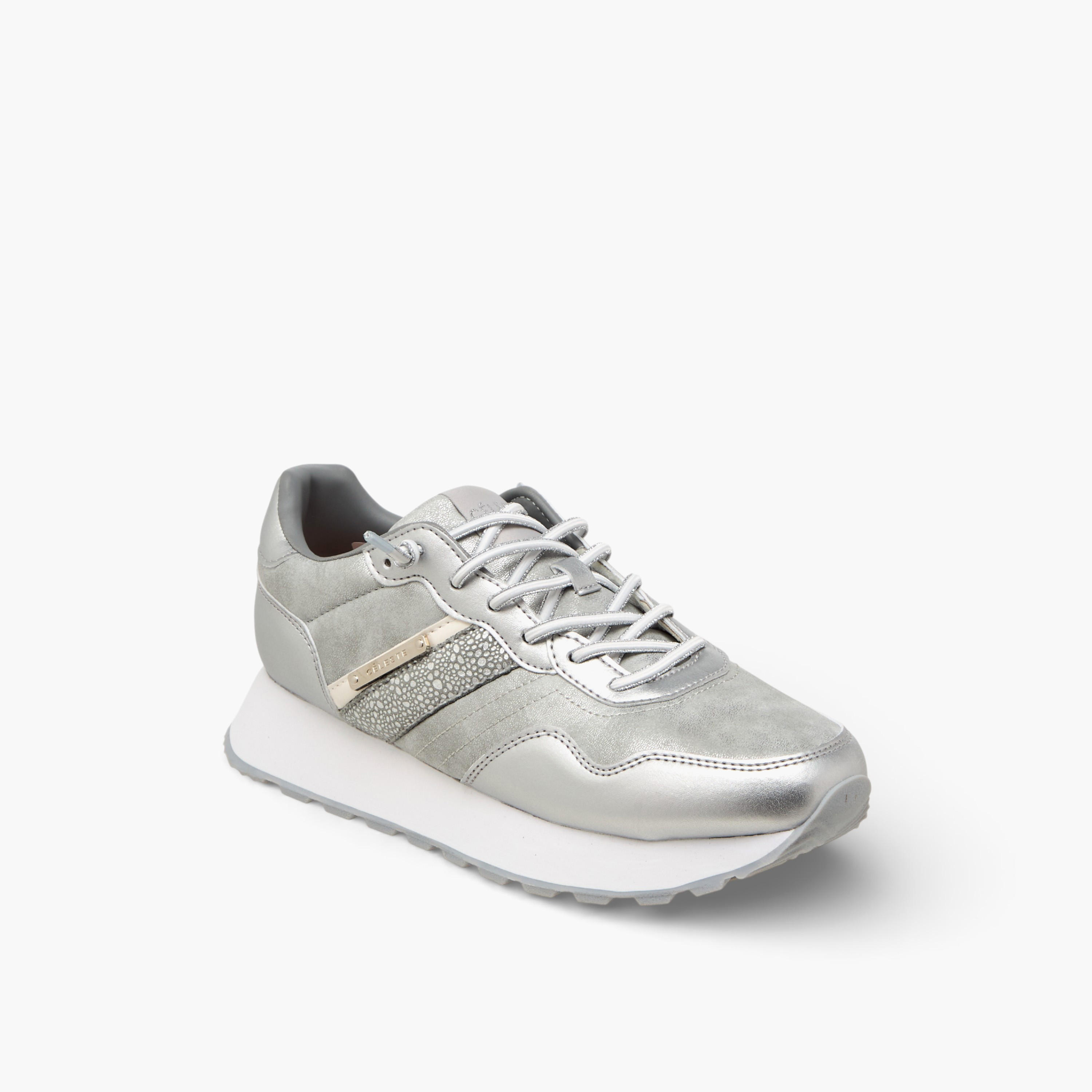 حذاء سنيكرز بطول الكاحل ورباط إغلاق للنساء من سيليست-women-shoes-sneakers-image-2