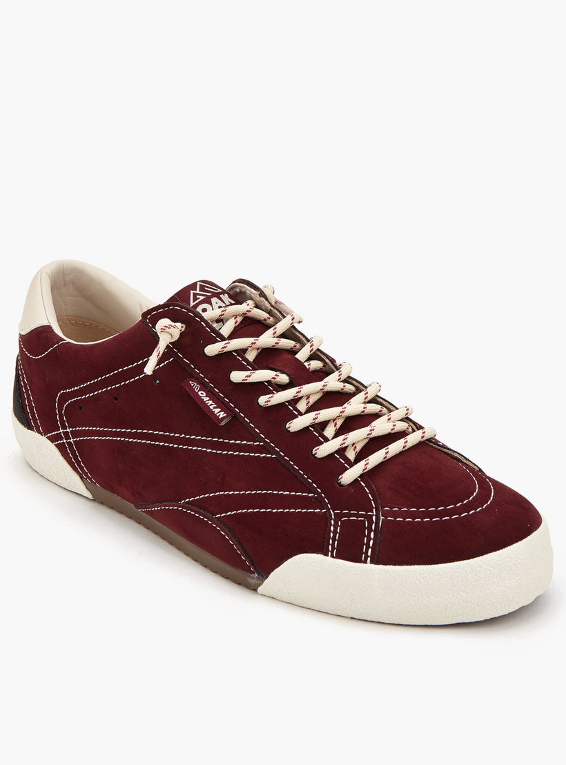 Oaklan by Shoexpress Women Panelled Lace-Up Ankle Sneakers-women-shoes-sneakers-image-2
