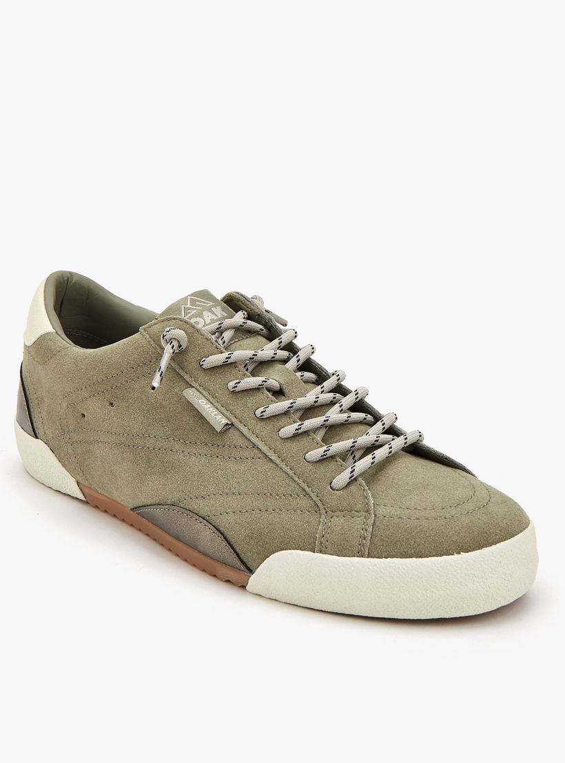 Oaklan by Shoexpress Women Panelled Lace-Up Ankle Sneakers-women-shoes-sneakers-image-2