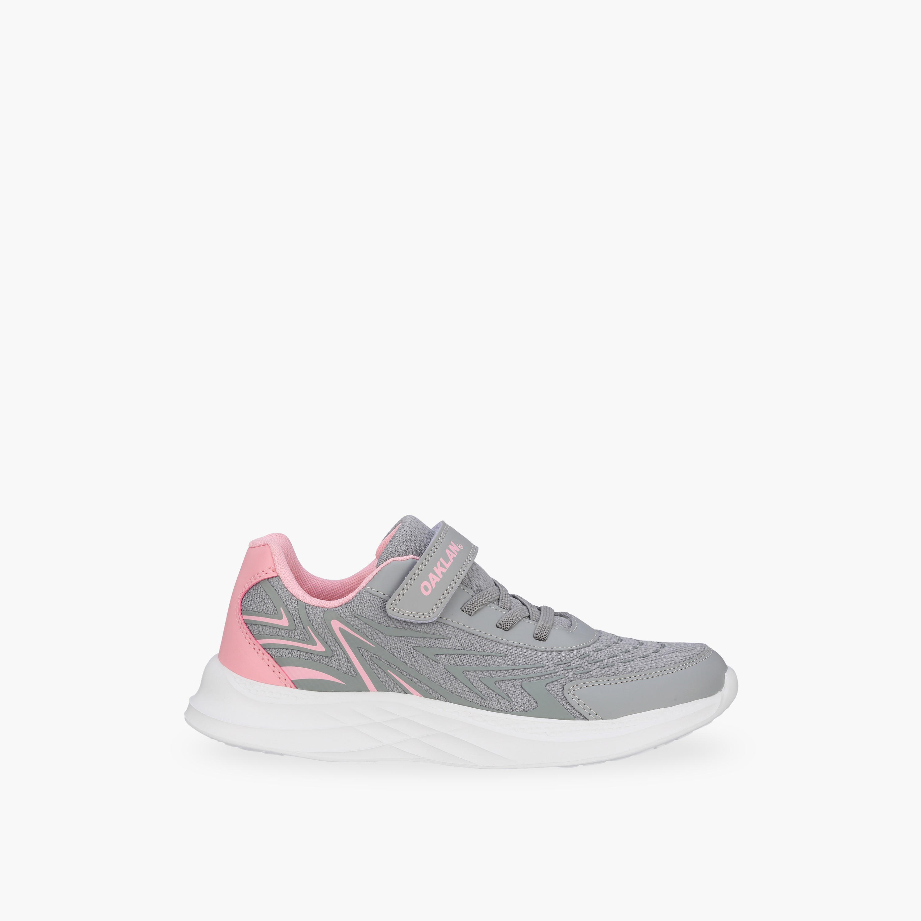 حذاء جري بشريط إغلاق لاصق للبنات من أوكلان باي شو أكسبريس-sports-girls-shoes-image-3