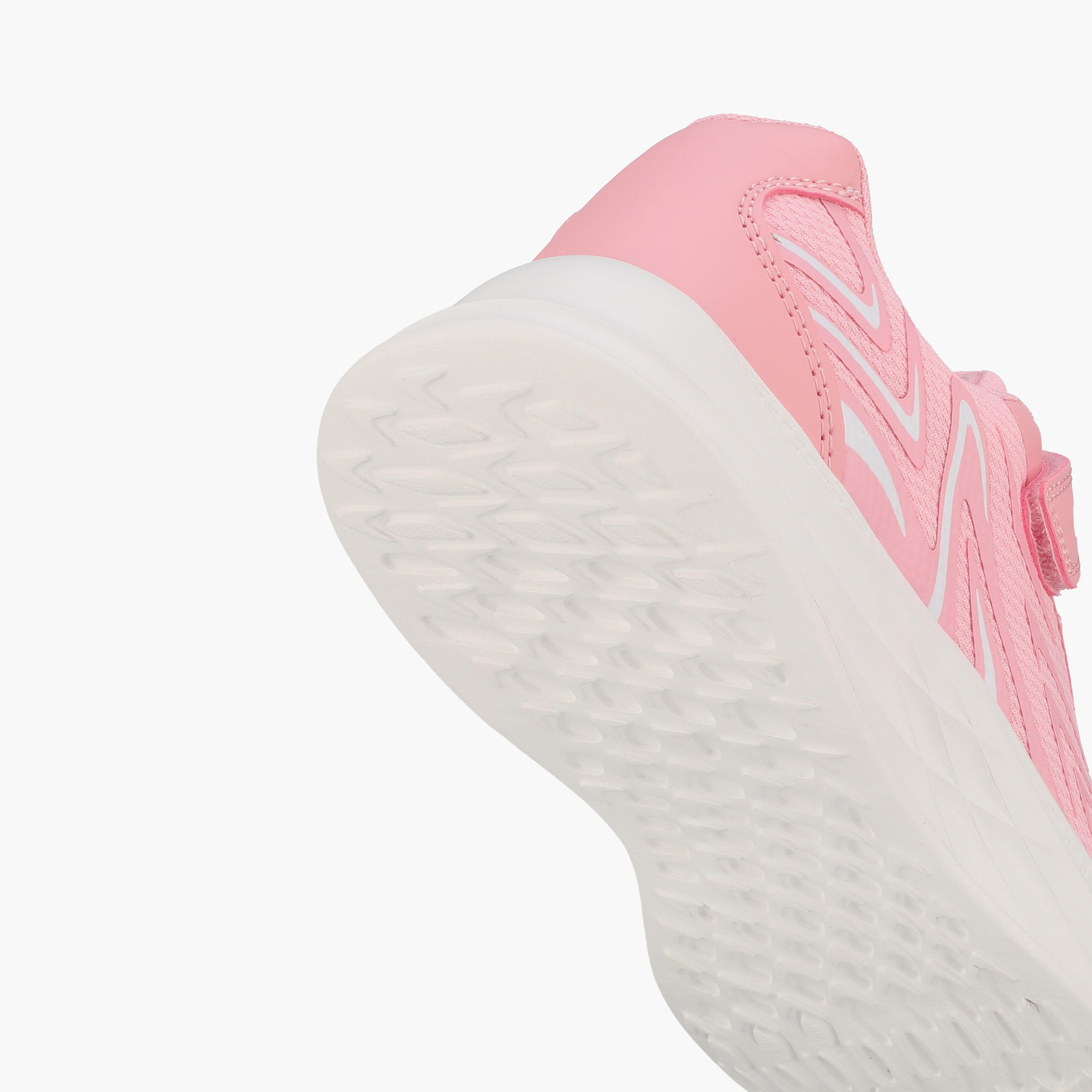 Oaklan by Shoexpress Girls Hook & Loop Running Shoes-sports-girls-shoes-image-5