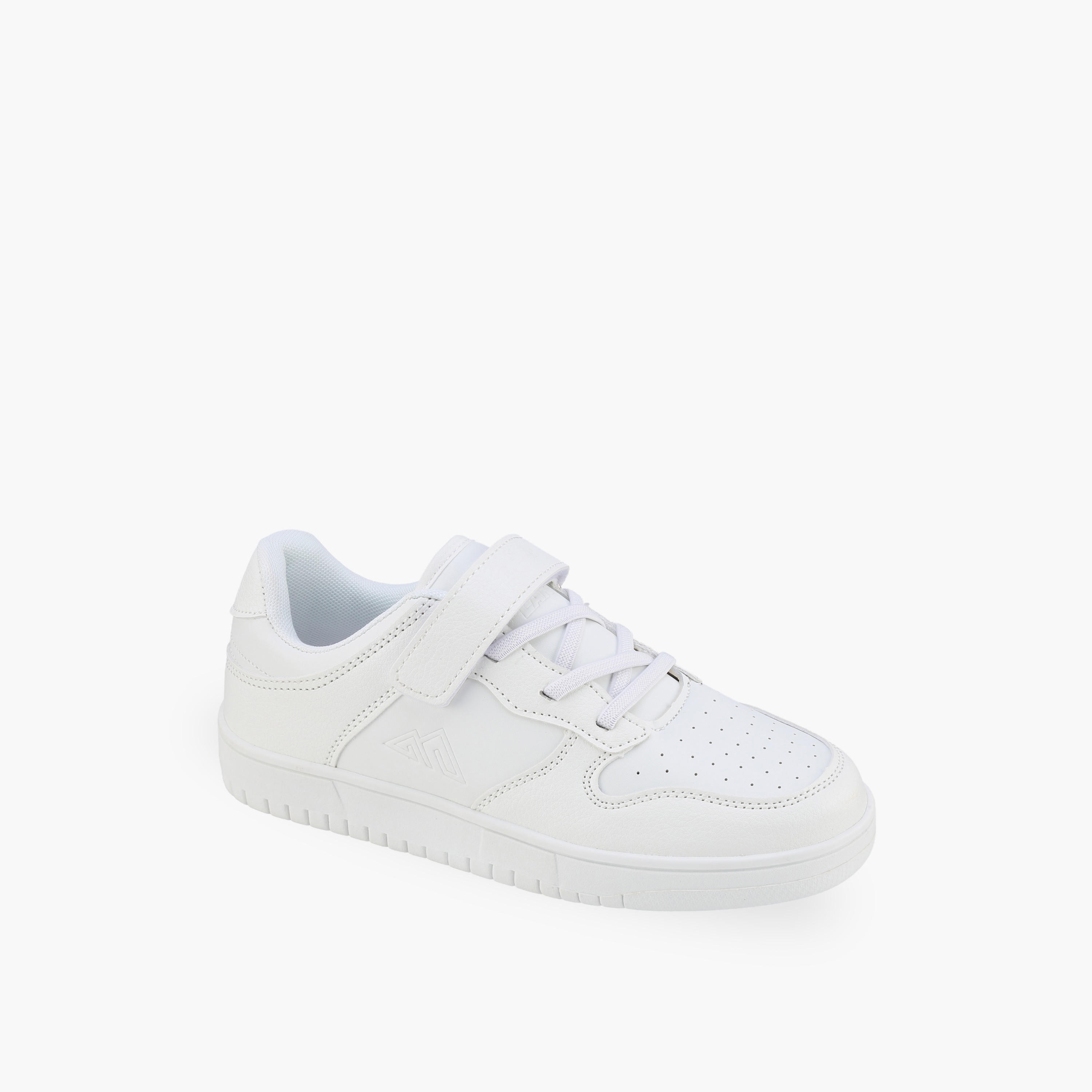 حذاء سنيكرز بطول الكاحل وشريط إغلاق لاصق للبنات من أوكلان من شو إكسبريس-girls-shoes-sneakers-image-2