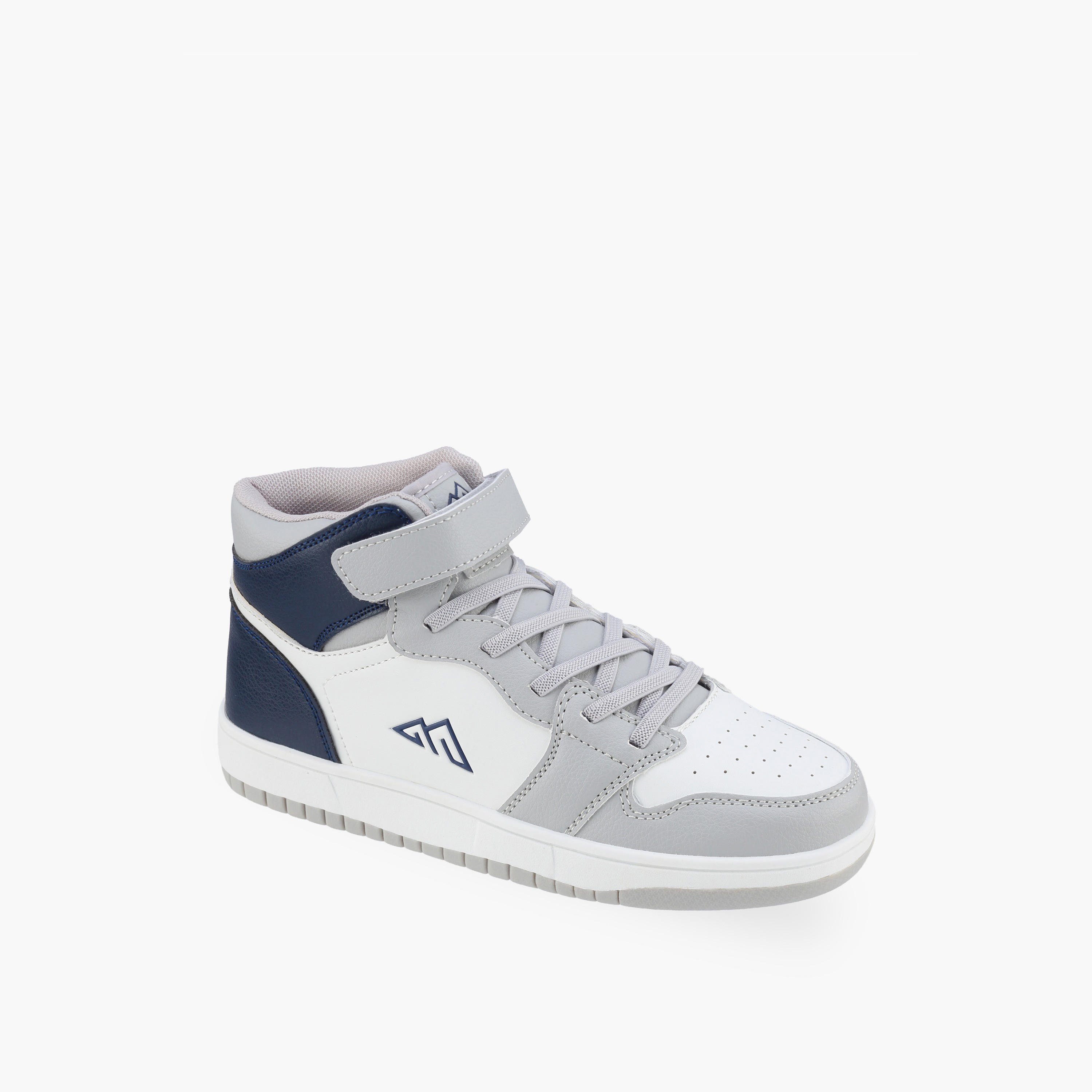Oaklan by Shoexpress Boys Hook & Loop High Top Sneakers-boys-shoes-sneakers-image-2