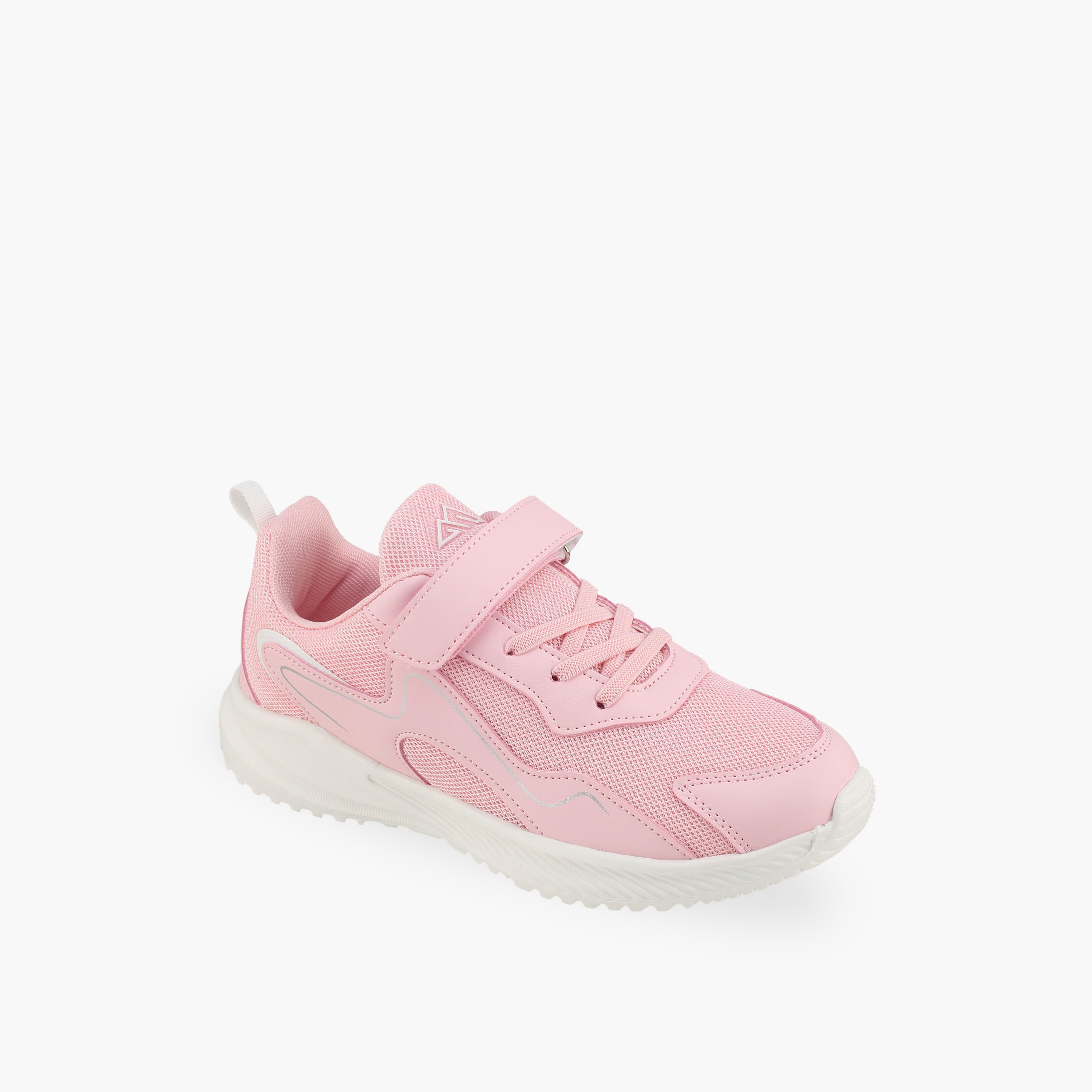 Oaklan by Shoexpress Girls Hook & Loop Running Shoes-girls-shoes-sports-image-2