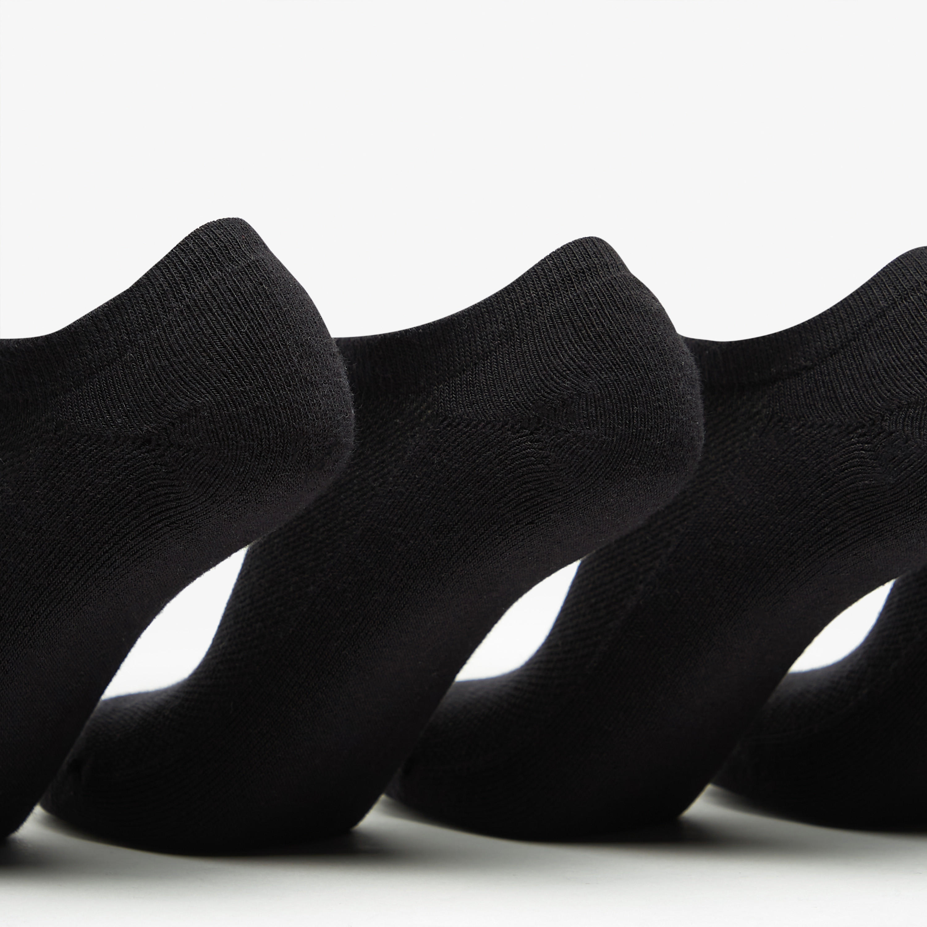 OAKLAN Logo Print Ankle Length Cushioned Sports Socks - Set of 5-women-socksandstockings-image-4