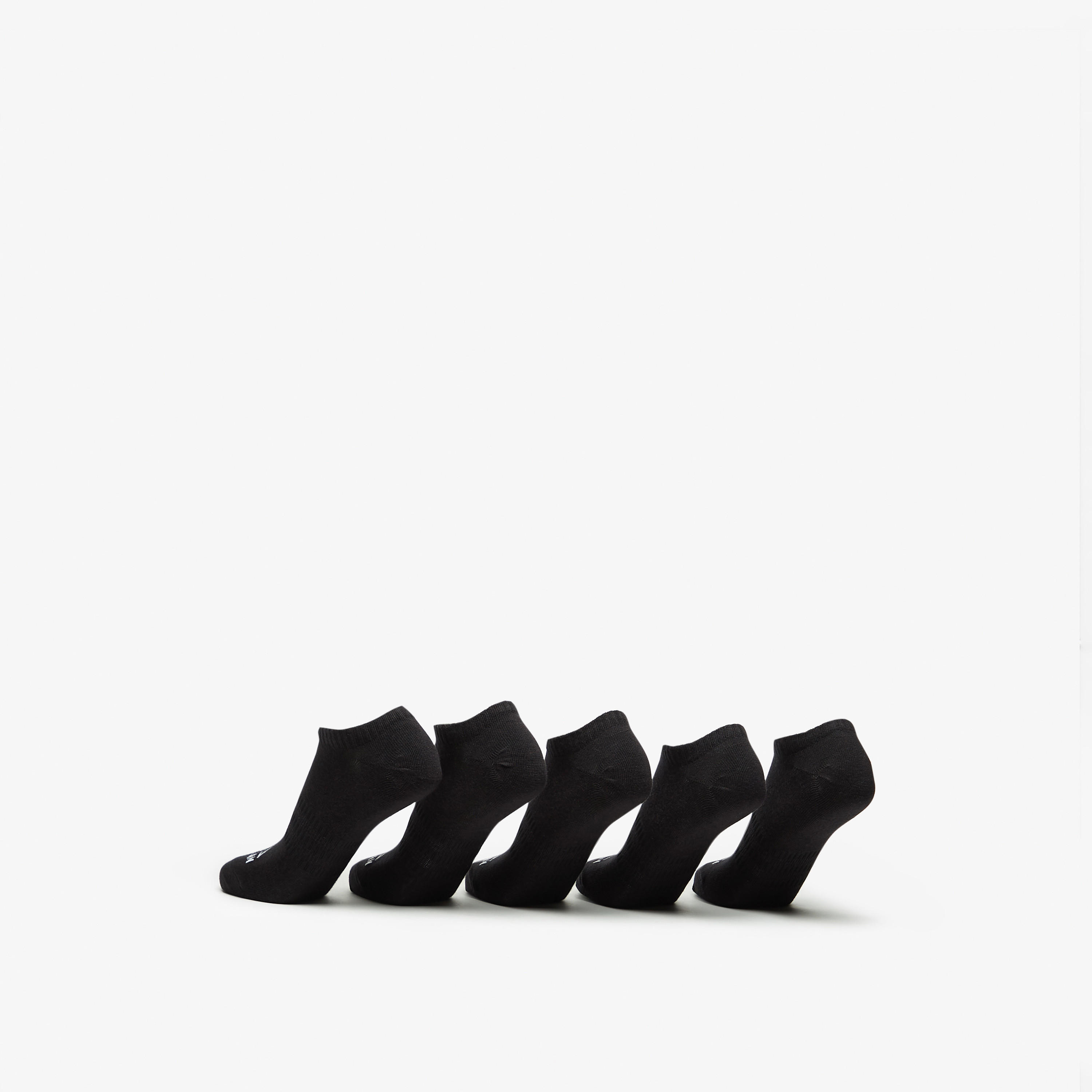 OAKLAN Logo Print Ankle Length Sports Socks - Set of 5-women-socksandstockings-image-3