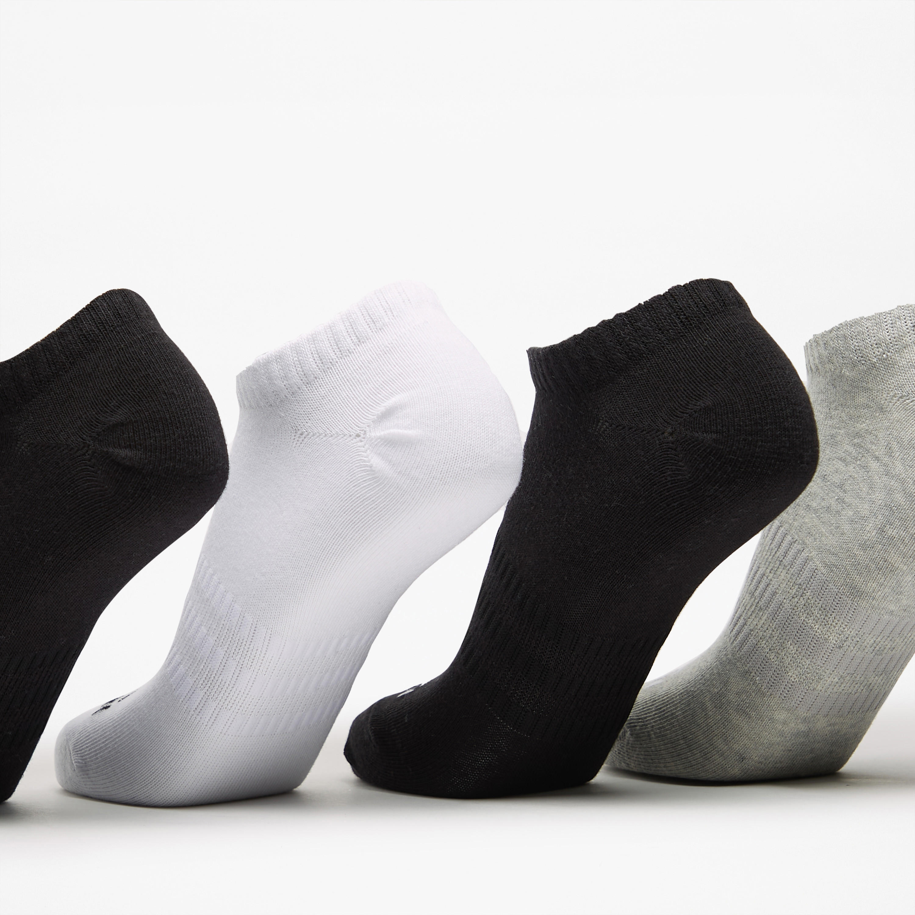 OAKLAN Logo Print Ankle Length Sports Socks - Set of 5-women-socksandstockings-image-4