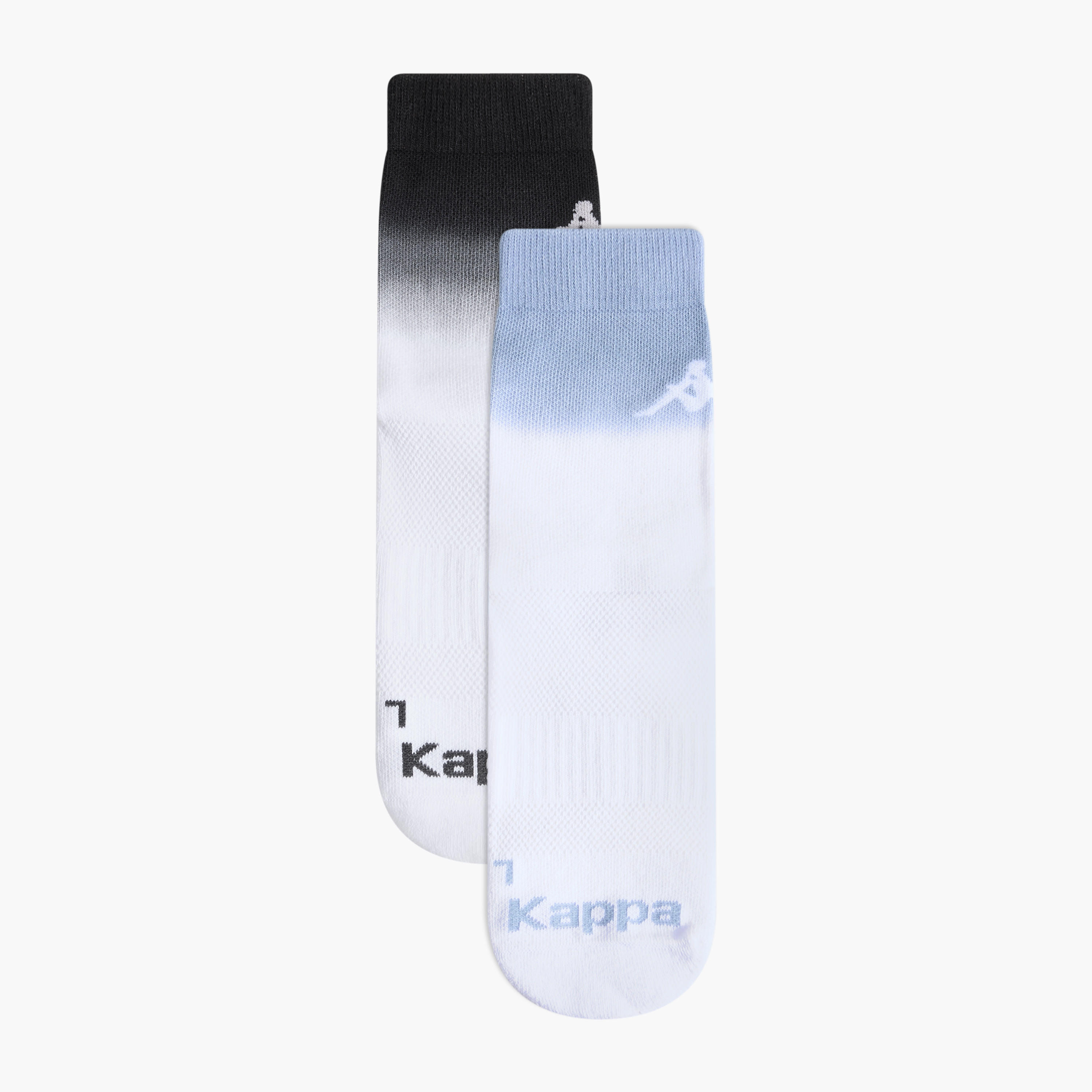 Kappa Men Ombre Print Sports Socks - Set of 2-men-socks-image-1