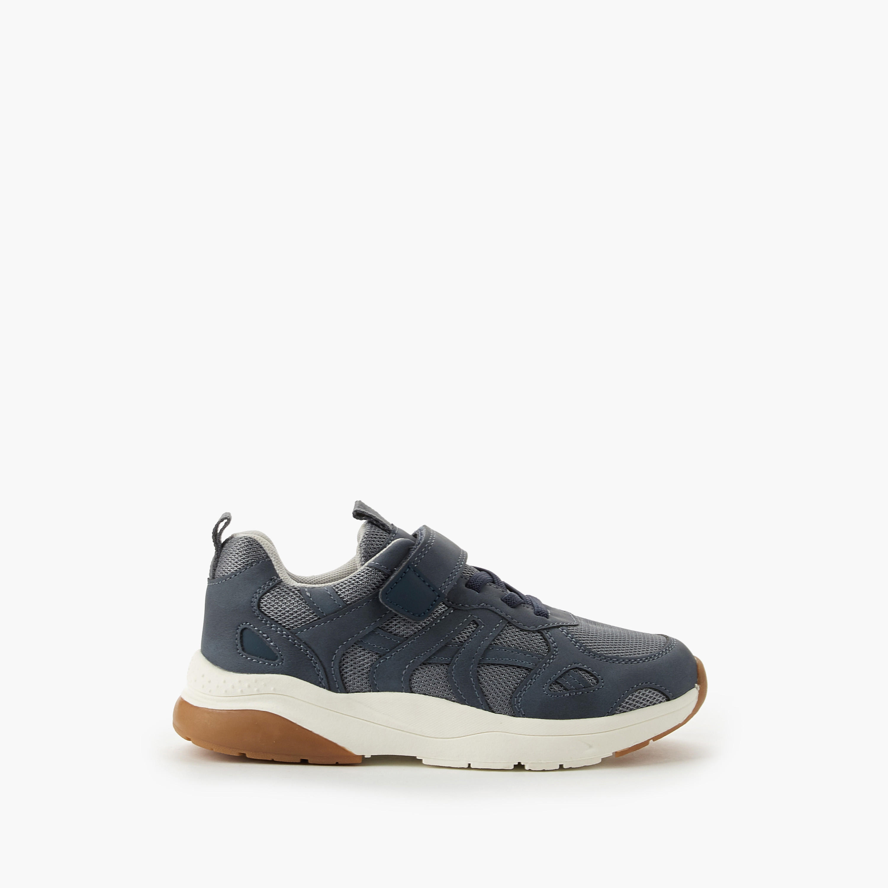 Mister Duchini Boys Hook and Loop Sneakers-boys-shoes-sneakers-image-2
