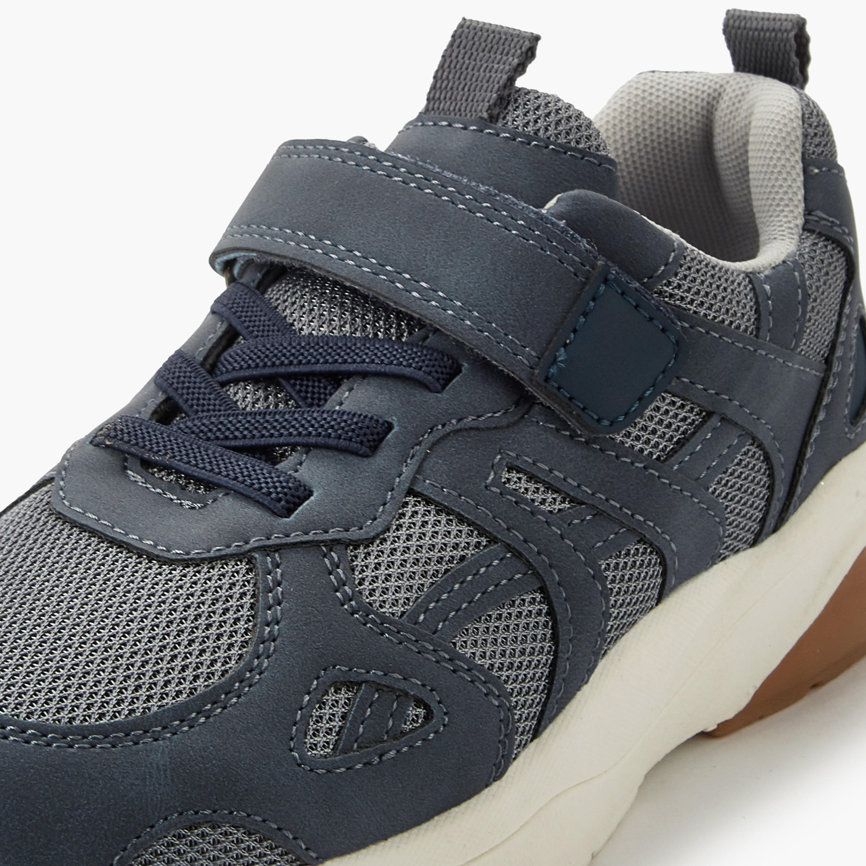 Mister Duchini Boys Hook and Loop Sneakers-boys-shoes-sneakers-image-4