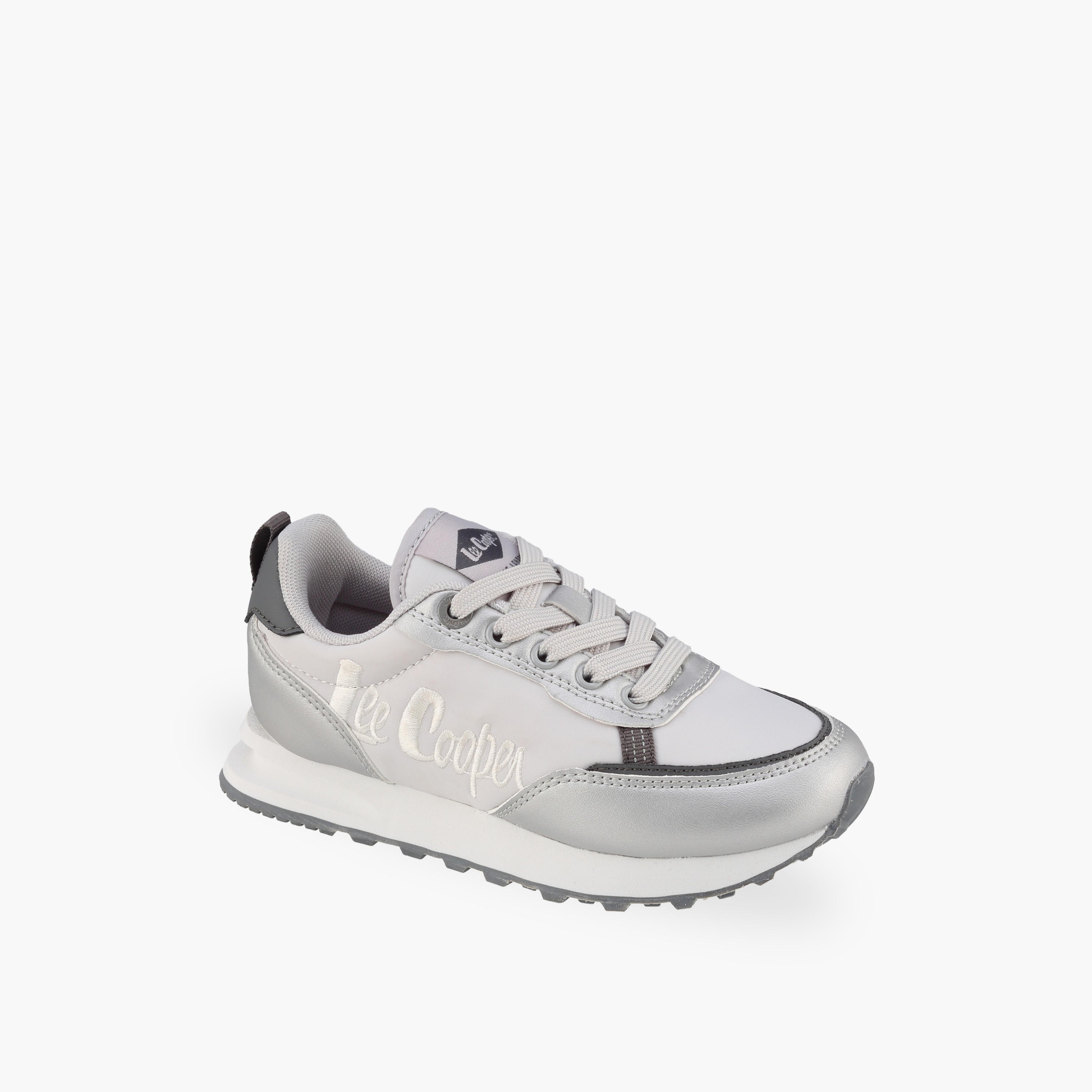 حذاء سنيكرز متعدد التصاميم بطول الكاحل ورباط إغلاق للبنات من لي كوبر-girls-shoes-sneakers-image-2