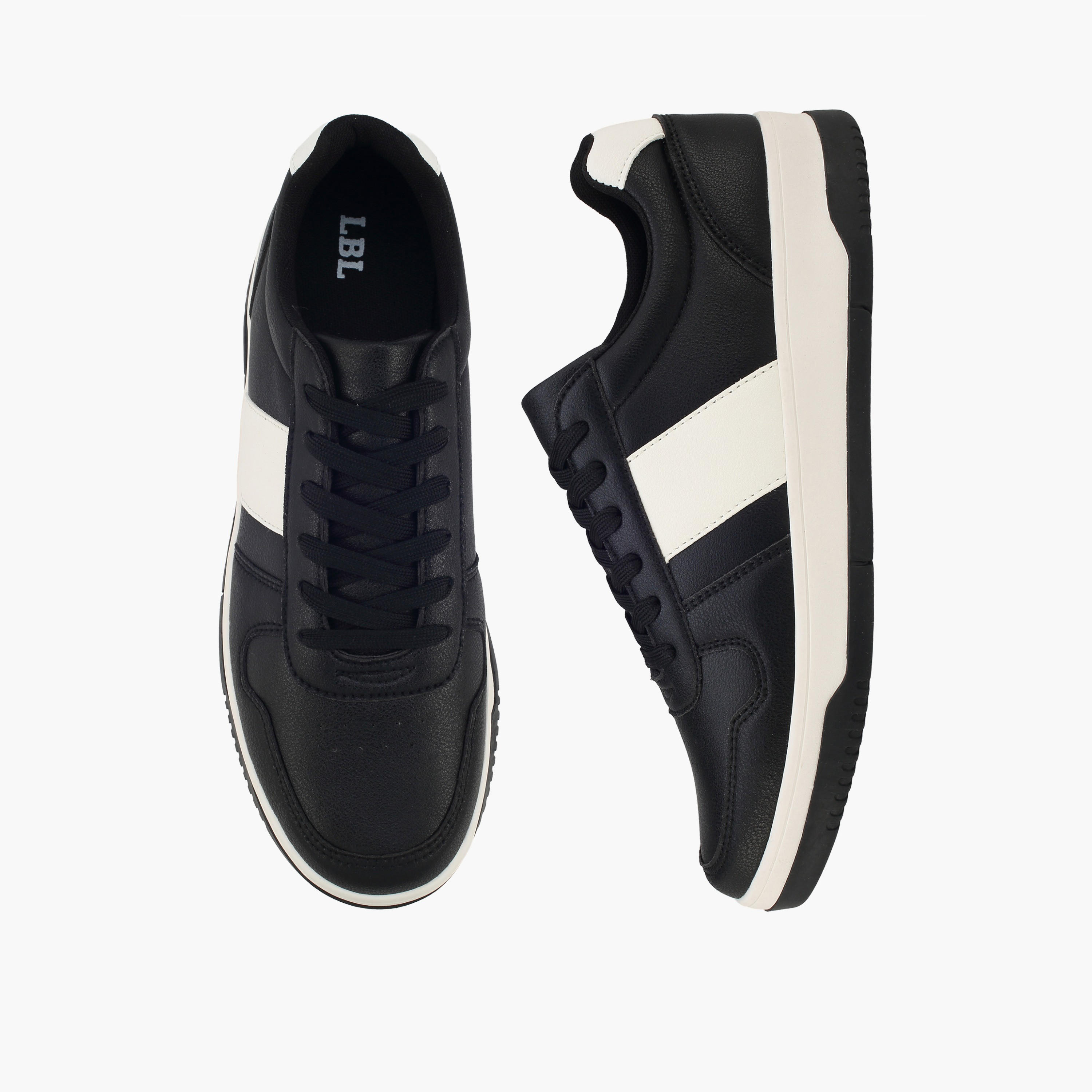حذاء سنيكرز طول الكاحل برباط إغلاق للرجال من أل بي أل من شو إكسبريس-men-shoes-sneakers-image-1