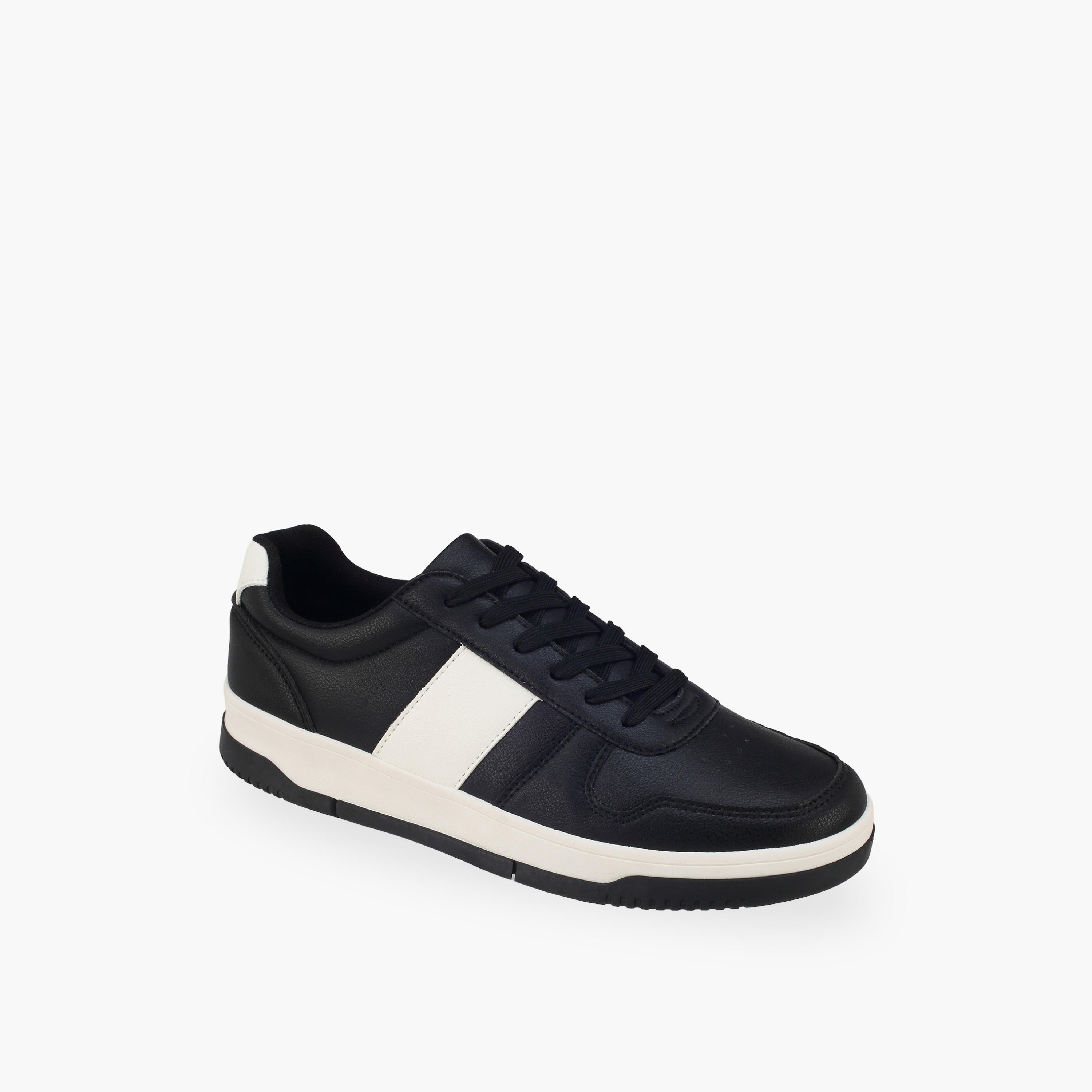 حذاء سنيكرز طول الكاحل برباط إغلاق للرجال من أل بي أل من شو إكسبريس-men-shoes-sneakers-image-2