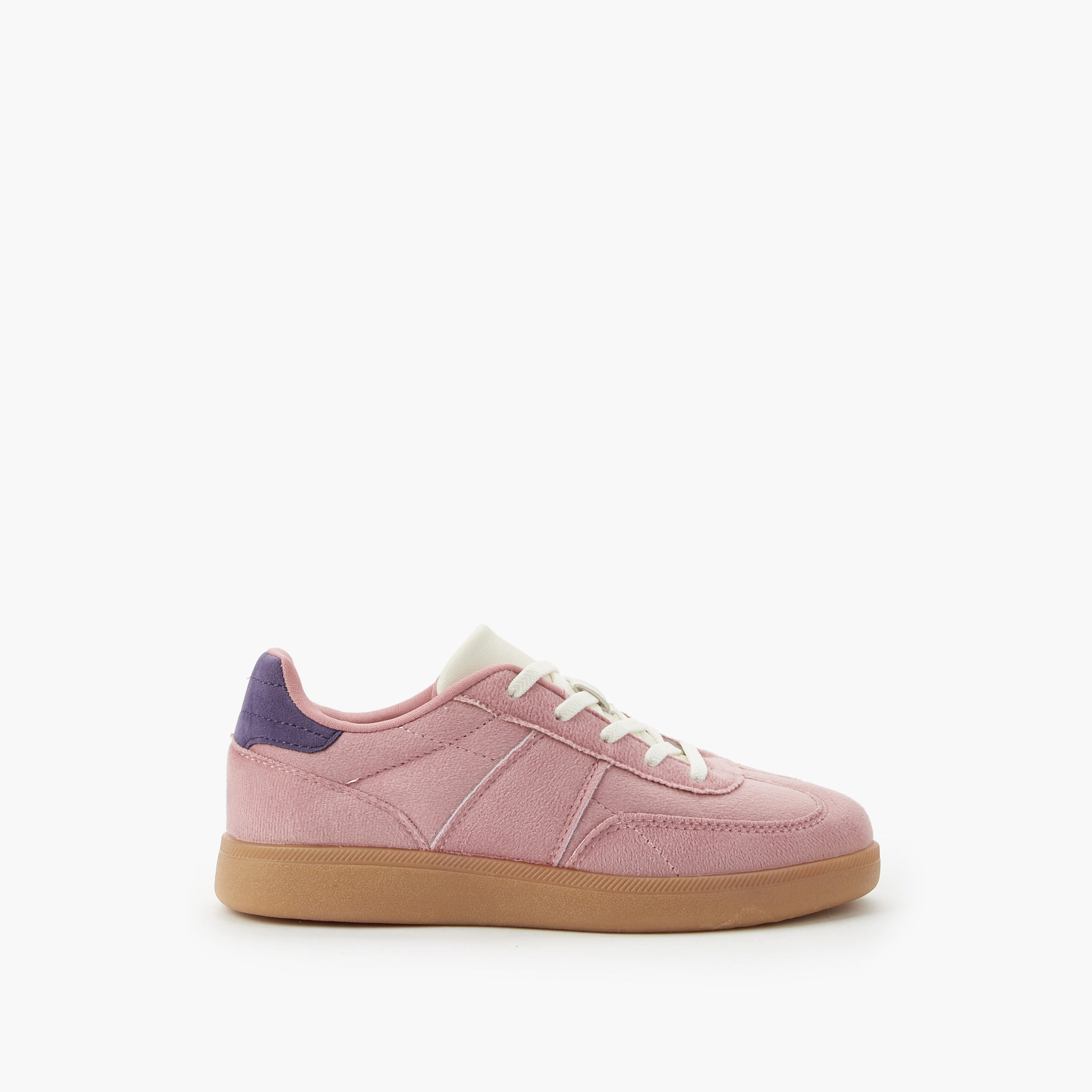 حذاء سنيكرز برباط للبنات من ليتل ميسي-girls-shoes-sneakers-image-2