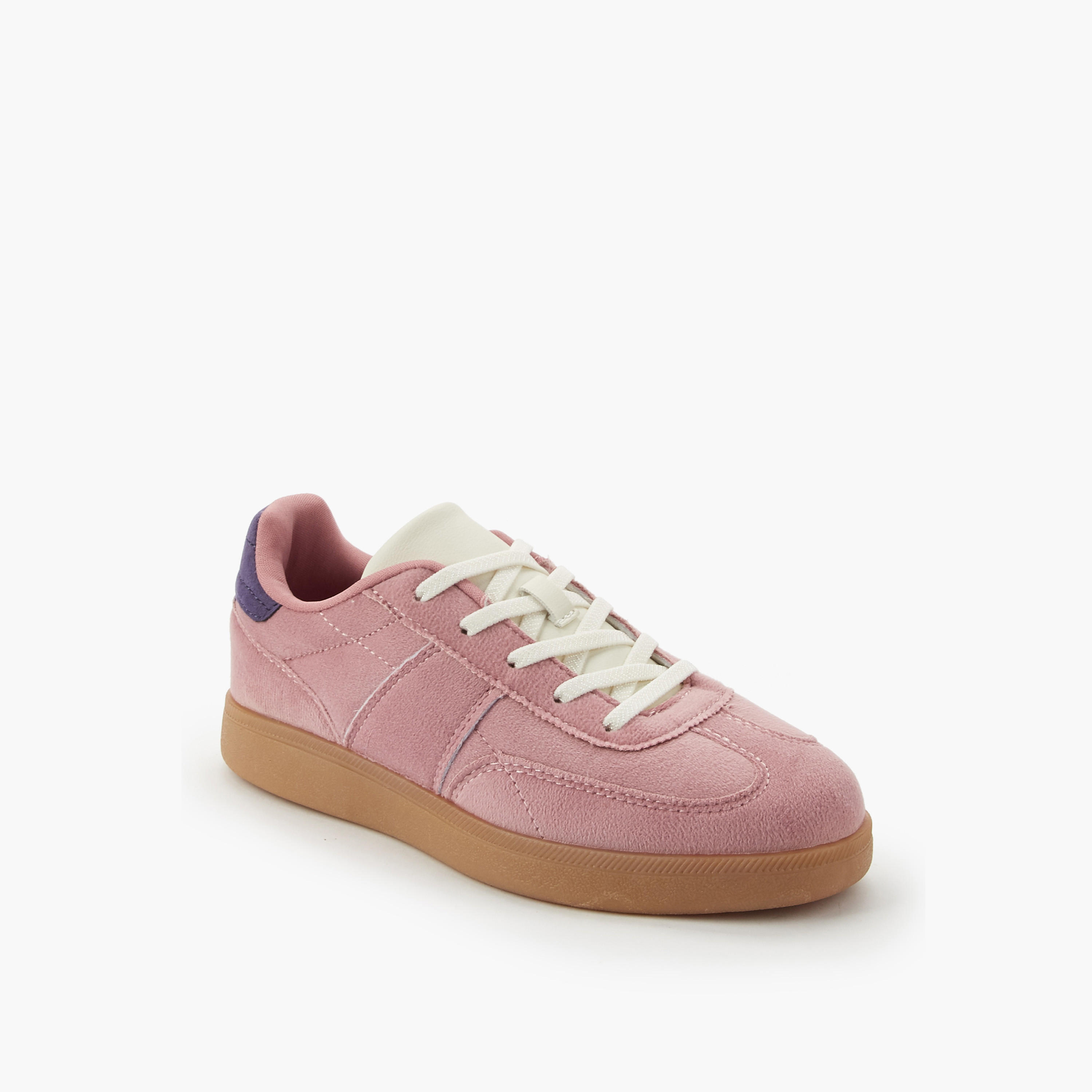 حذاء سنيكرز برباط للبنات من ليتل ميسي-girls-shoes-sneakers-image-3