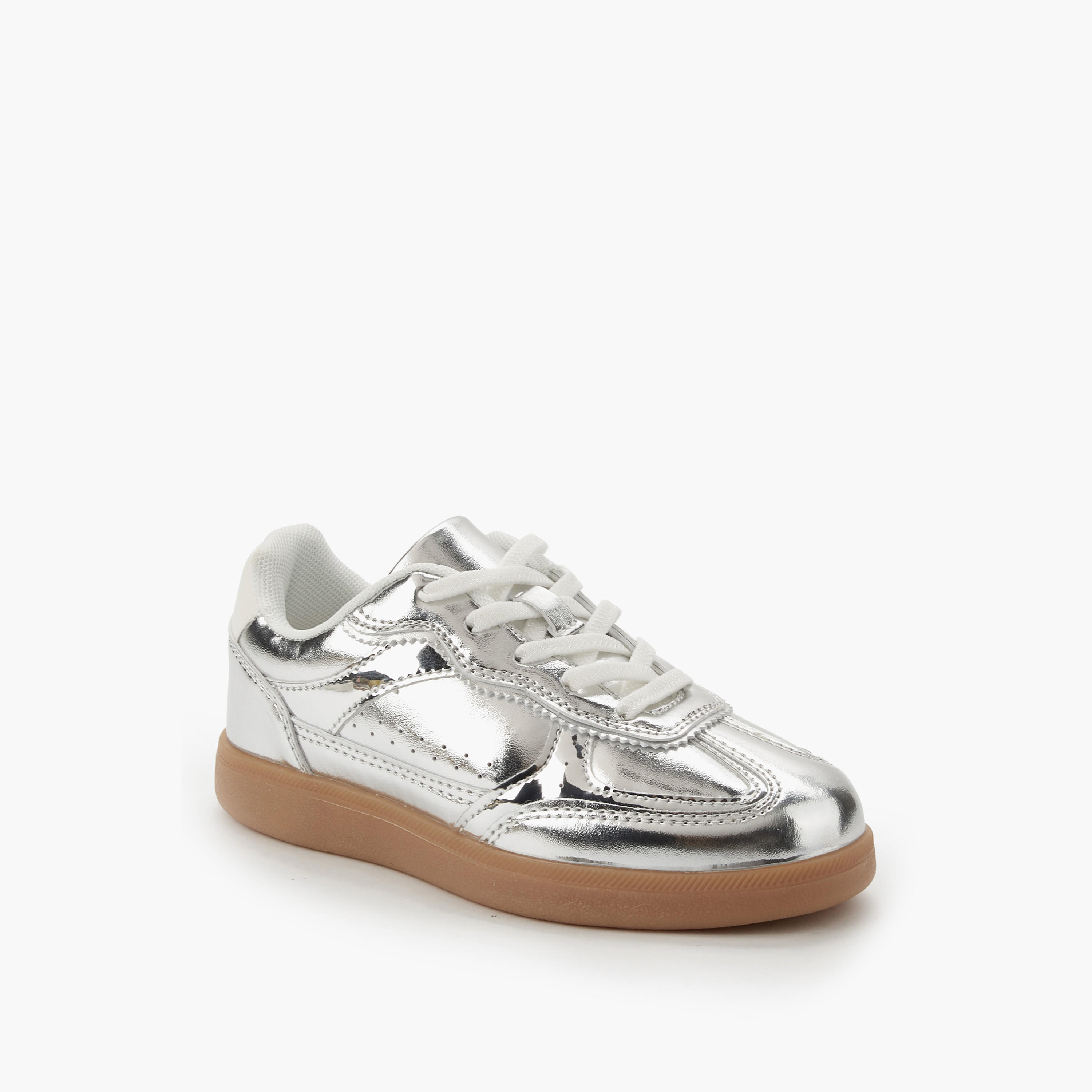 حذاء سنيكرز برباط للبنات من ليتل ميسي-girls-shoes-sneakers-image-3