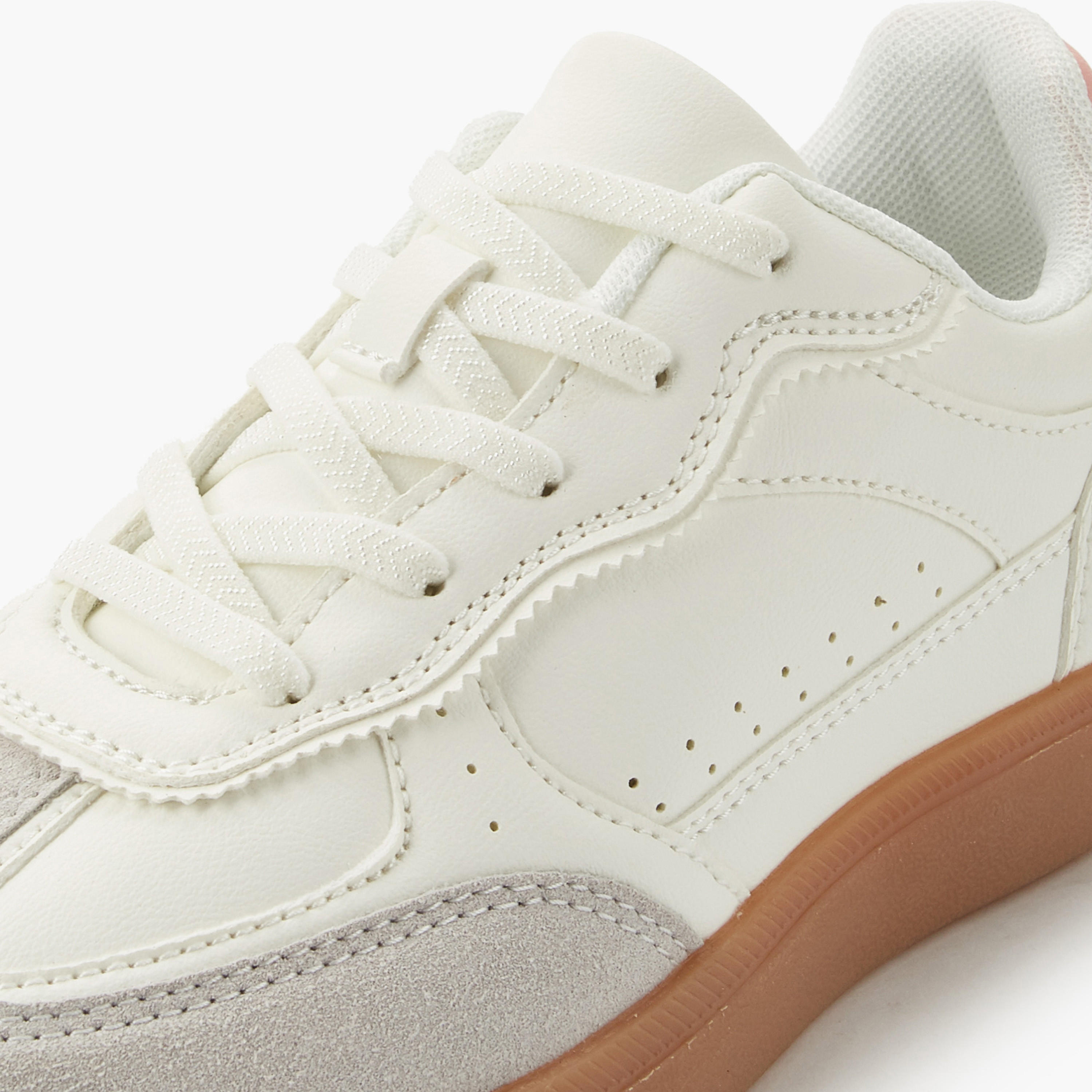 حذاء سنيكرز برباط للبنات من ليتل ميسي-girls-shoes-sneakers-image-4