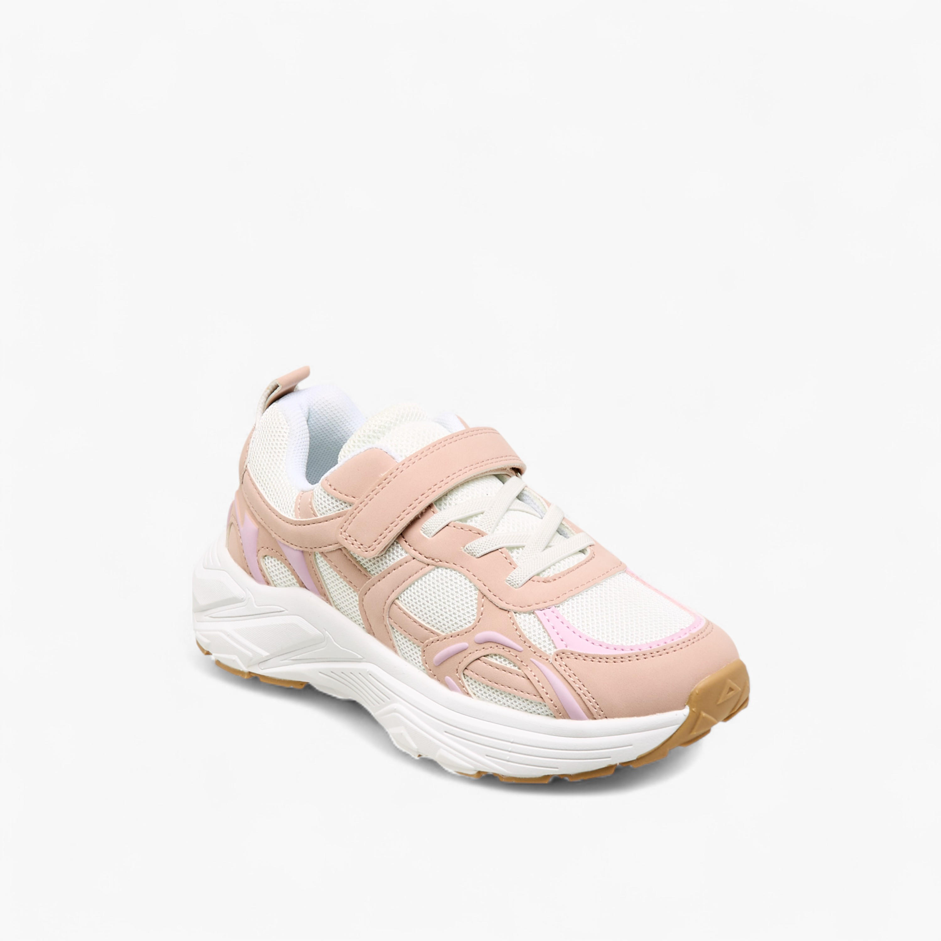 حذاء سنيكرز بألواح وشريط إغلاق من بابريكا-girls-shoes-sneakers-image-2