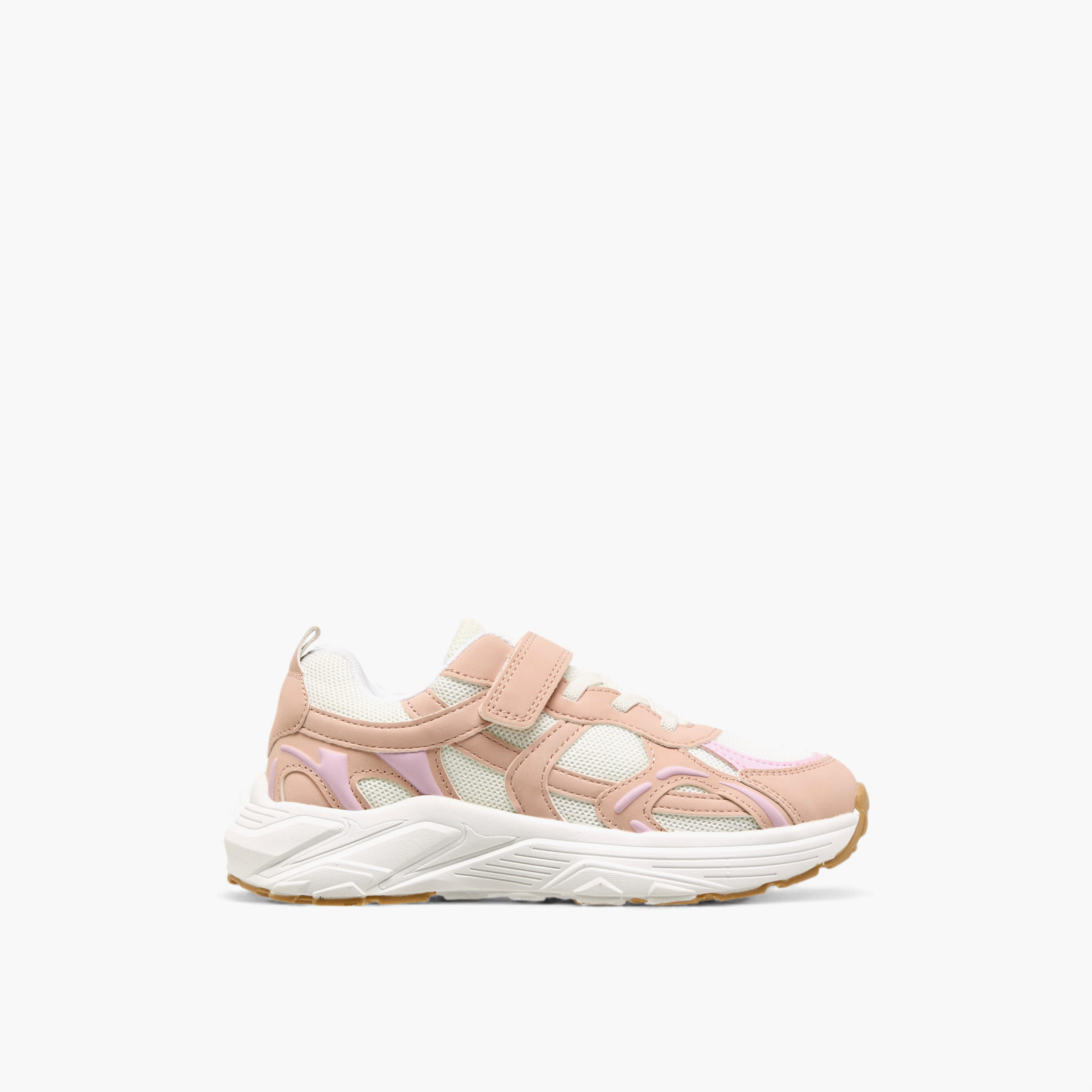 حذاء سنيكرز بألواح وشريط إغلاق من بابريكا-girls-shoes-sneakers-image-3