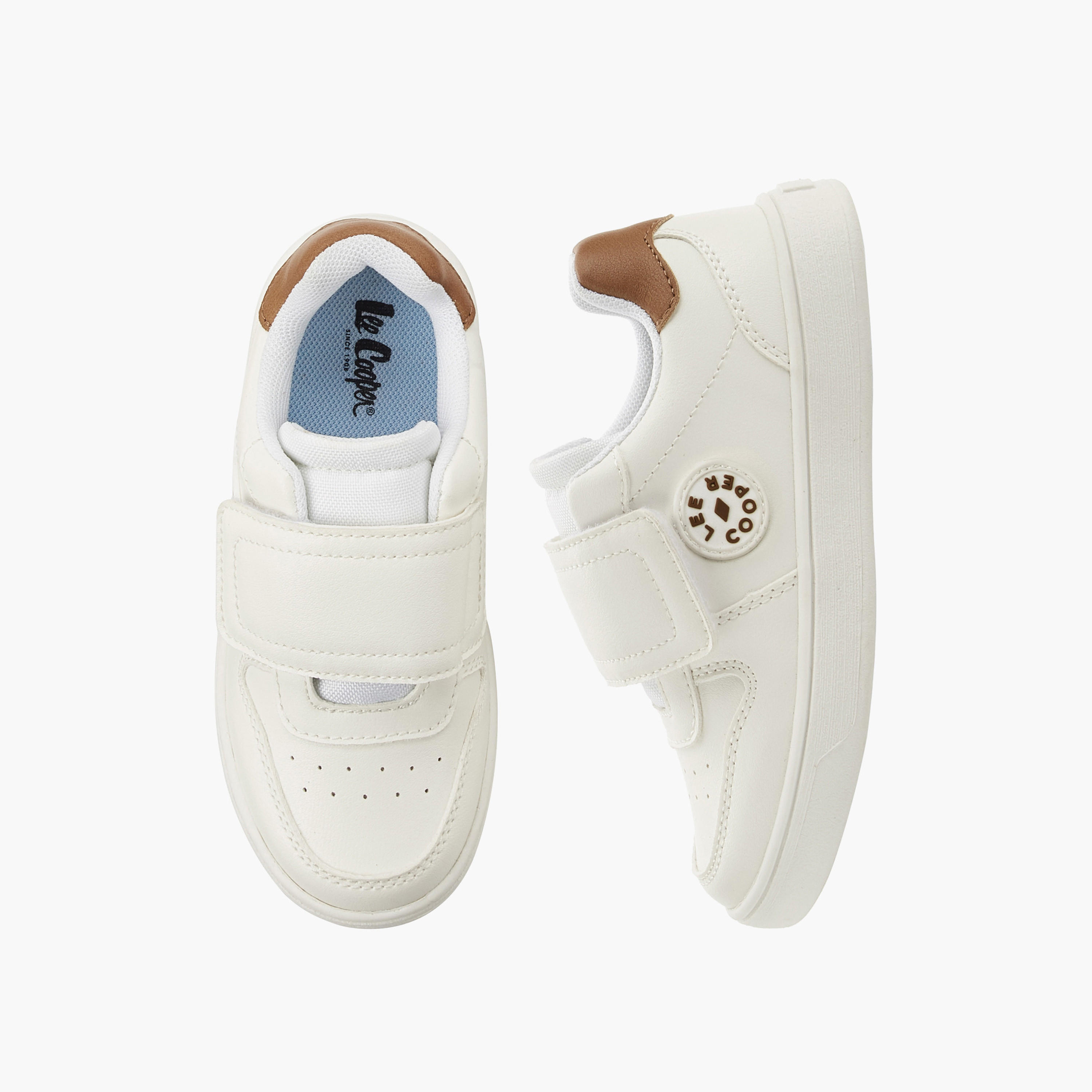 حذاء سنيكرز بشريط إغلاق لاصق للبنات من لي كوبر-girls-shoes-sneakers-image-1