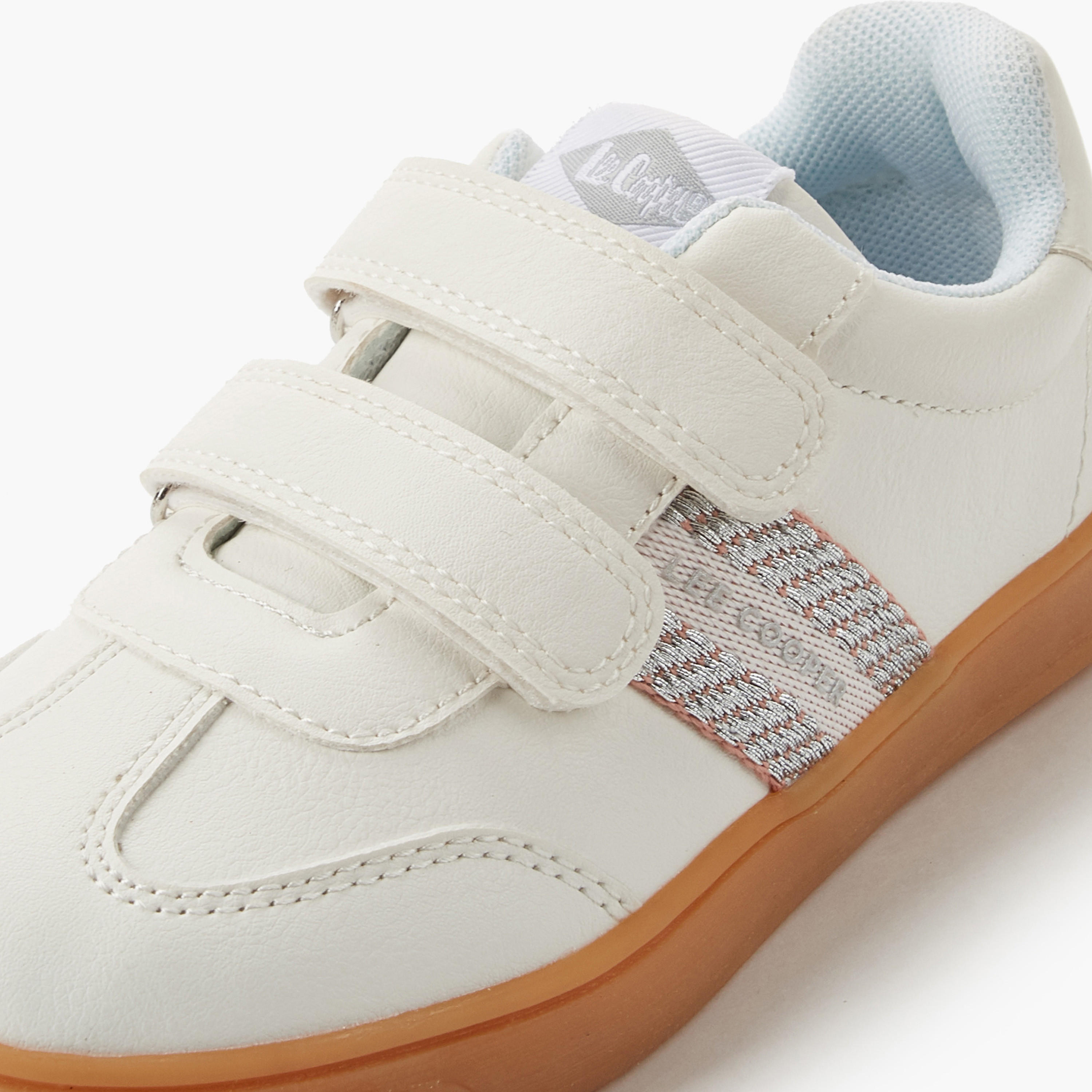 Lee Cooper Girls Hook and Loop Sneakers-girls-shoes-sneakers-image-4