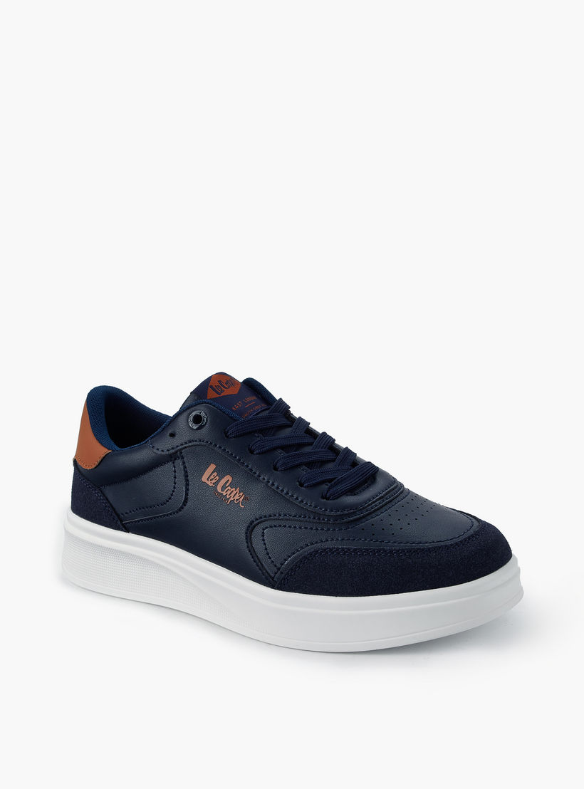 Lee Cooper Men Ortholite Lace-Up Ankle Sneakers-men-shoes-sneakers-image-3