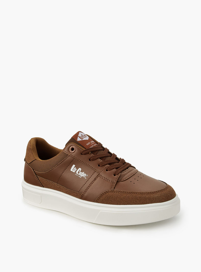 Lee Cooper Men Ortholite Lace-Up Ankle Sneakers-men-shoes-sneakers-image-3