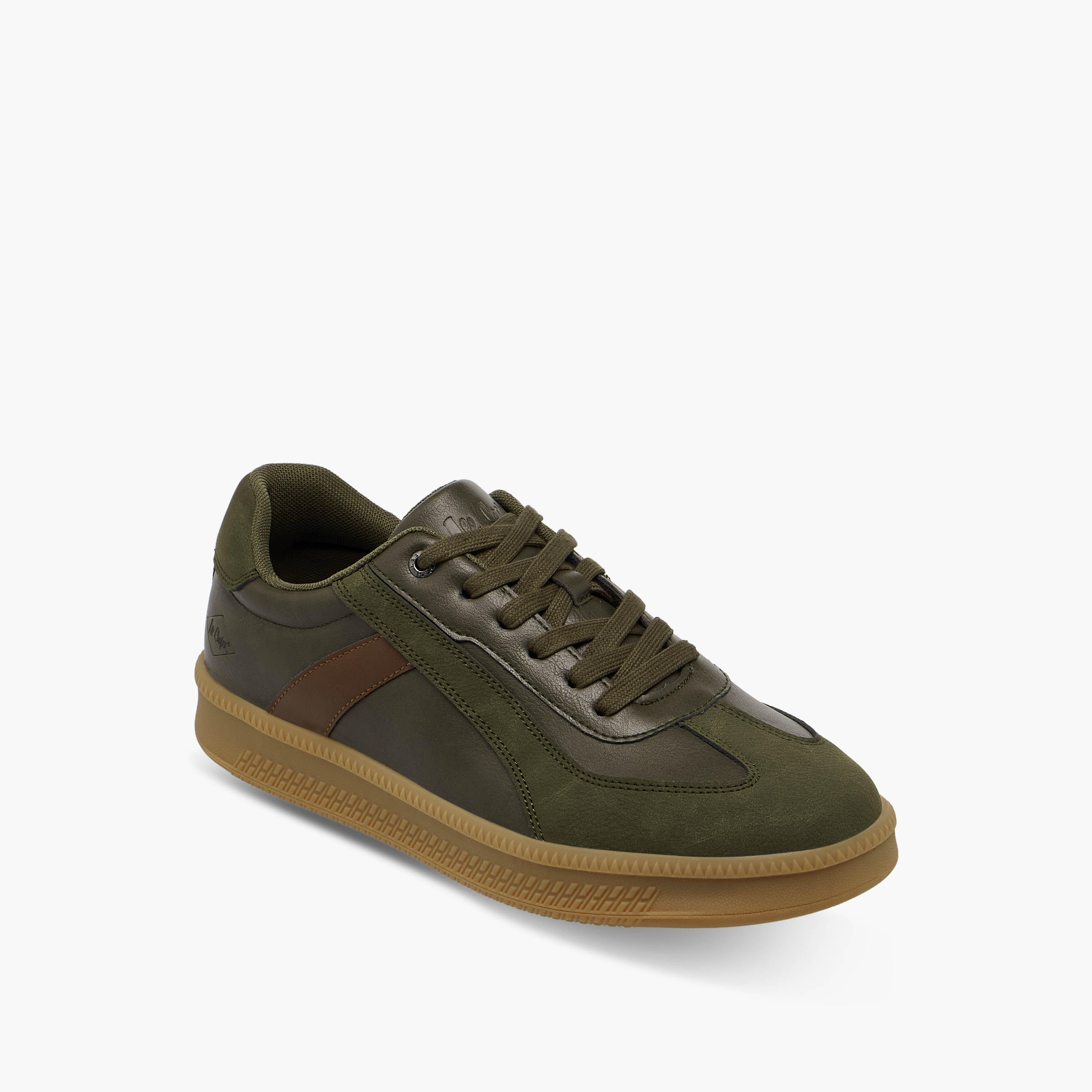 Lee Cooper Men Lace-Up Ankle Sneakers-men-shoes-sneakers-image-2