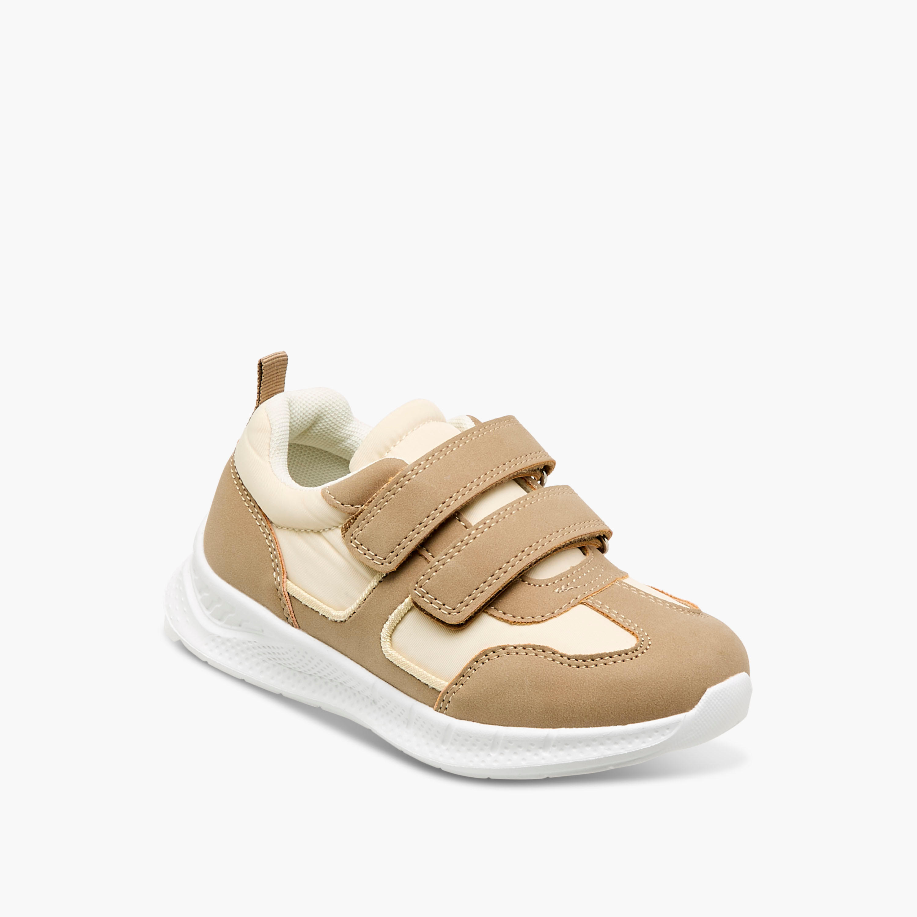 حذاء سنيكرز متعدد التصاميم بشريط إغلاق لاصق من جونيورز-boys-shoes-sneakers-image-2