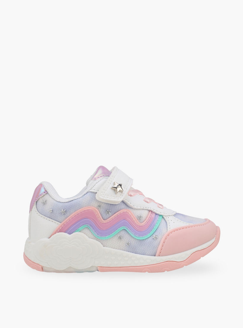 Flora Bella Girls Hook & Loop Ankle Sneakers-girls-shoes-sneakers-image-3