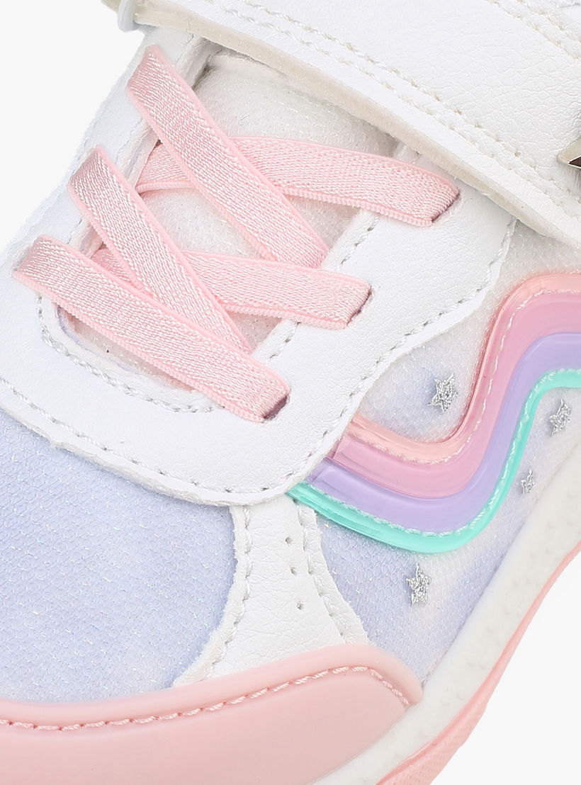 Flora Bella Girls Hook & Loop Ankle Sneakers-girls-shoes-sneakers-image-4