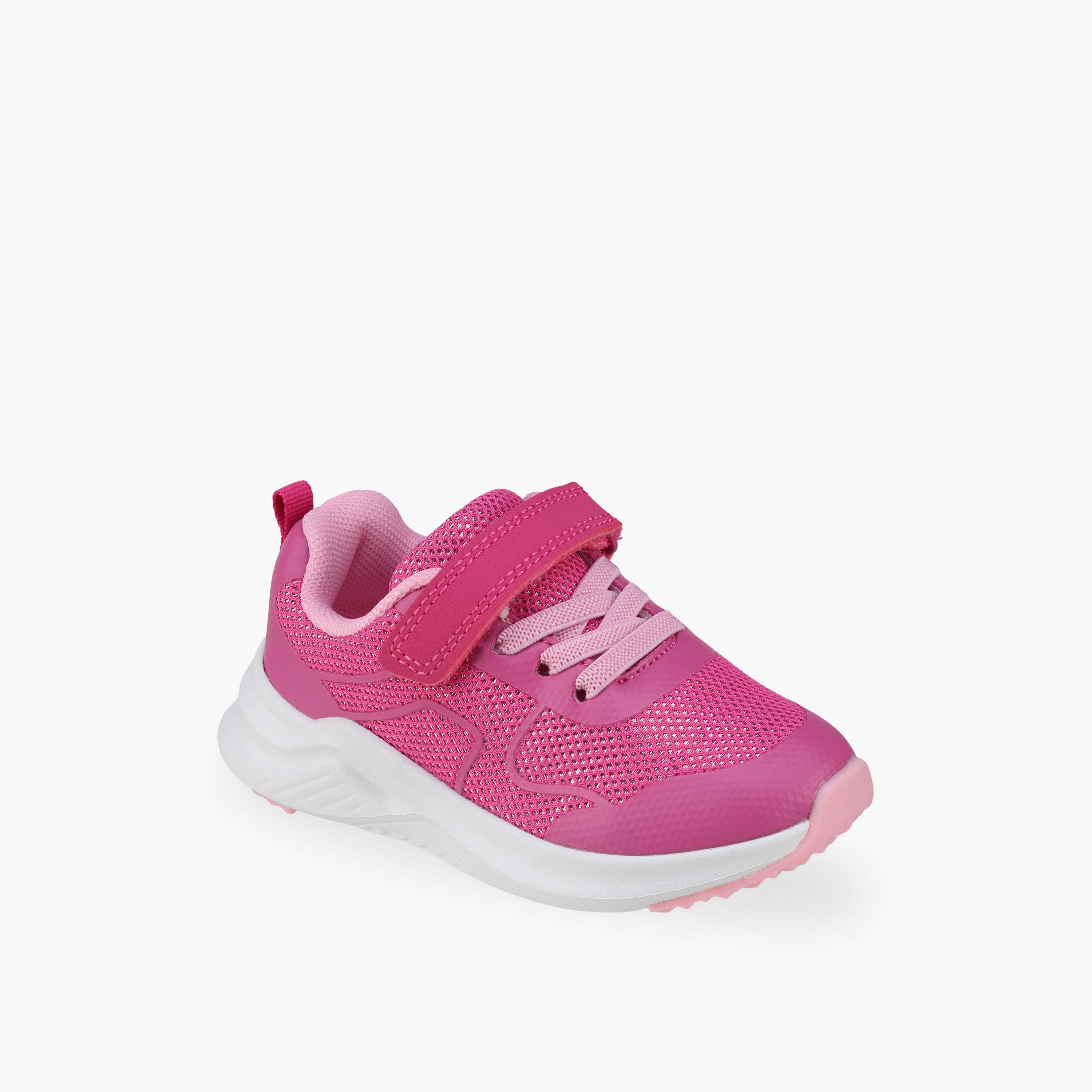 Flora Bella Girls Hook & Loop Ankle Sneakers-girls-shoes-sneakers-image-2