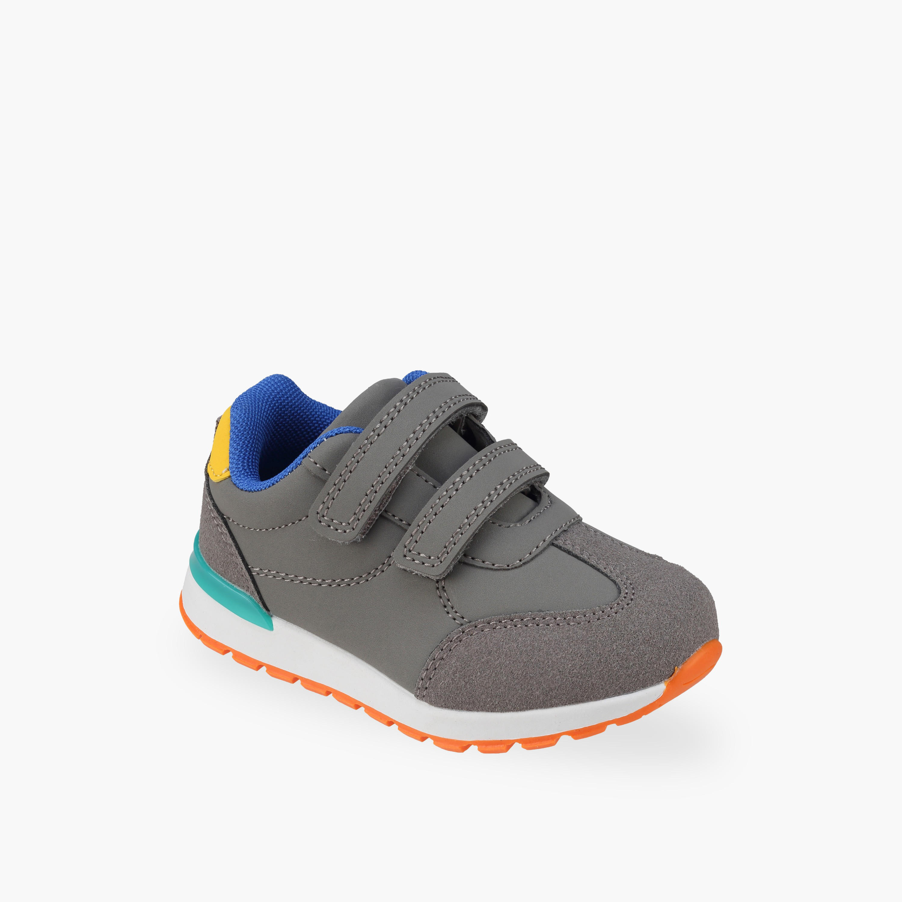 LBL by Shoexpress Boys Hook & Loop Ankle Sneakers-boys-shoes-sneakers-image-2