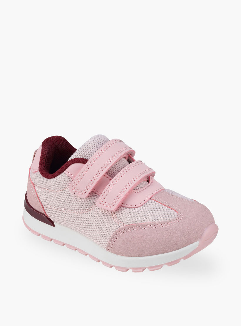 حذاء سنيكرز للكاحل بشريط إغلاق لاصق للبنات من فلورا بيلا-girls-shoes-sneakers-image-2