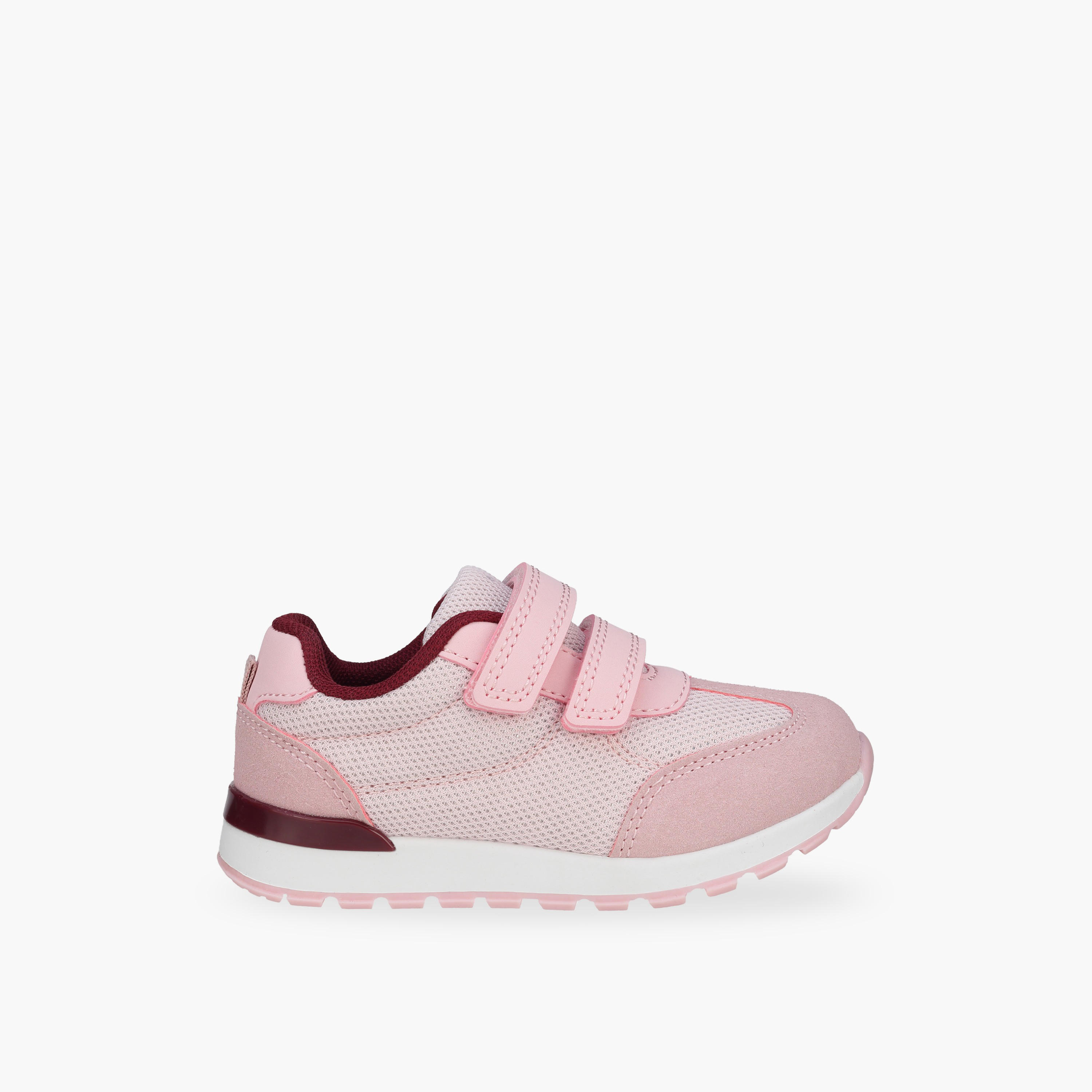 حذاء سنيكرز للكاحل بشريط إغلاق لاصق للبنات من فلورا بيلا-girls-shoes-sneakers-image-3