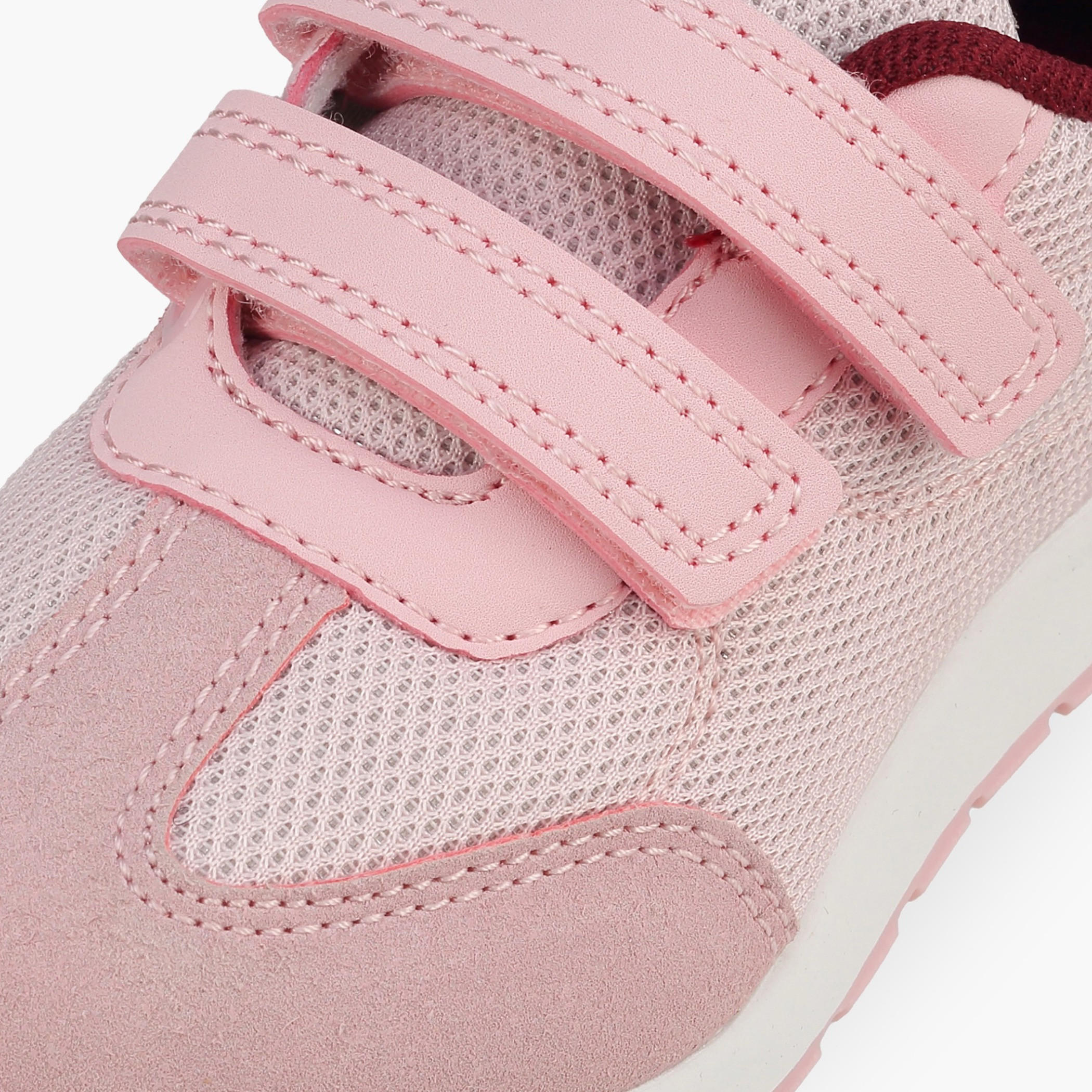 حذاء سنيكرز للكاحل بشريط إغلاق لاصق للبنات من فلورا بيلا-girls-shoes-sneakers-image-4