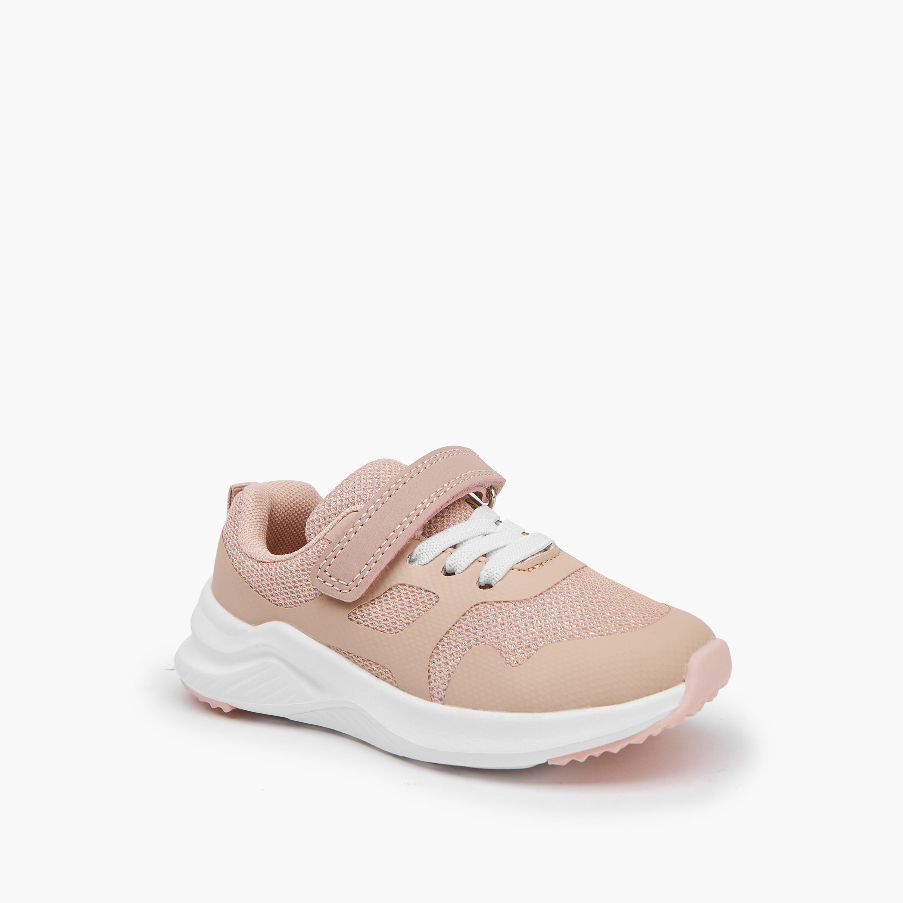 Juniors Girls' Hook and Loop Ankle Sneakers-girls-shoes-sneakers-image-4