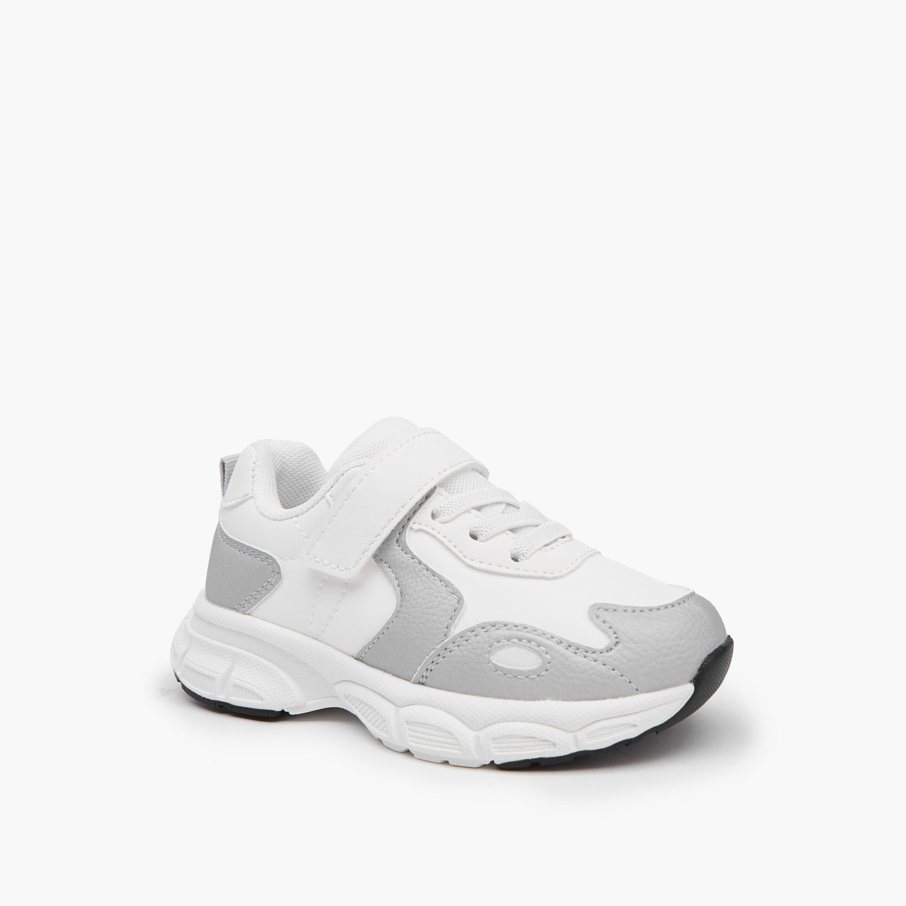 حذاء سنيكرز بشريط إغلاق لاصق للبنات من جونيورز-girls-shoes-sneakers-image-2