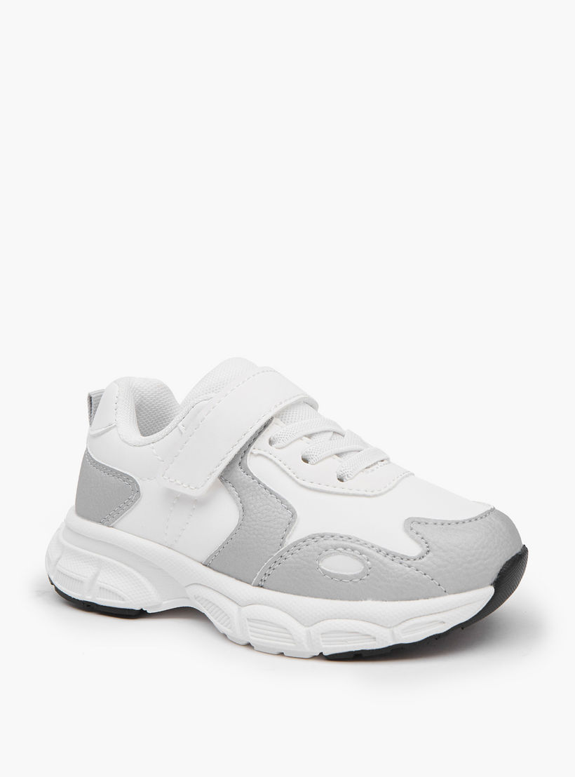 حذاء سنيكرز بشريط إغلاق لاصق للبنات من جونيورز-girls-shoes-sneakers-image-2