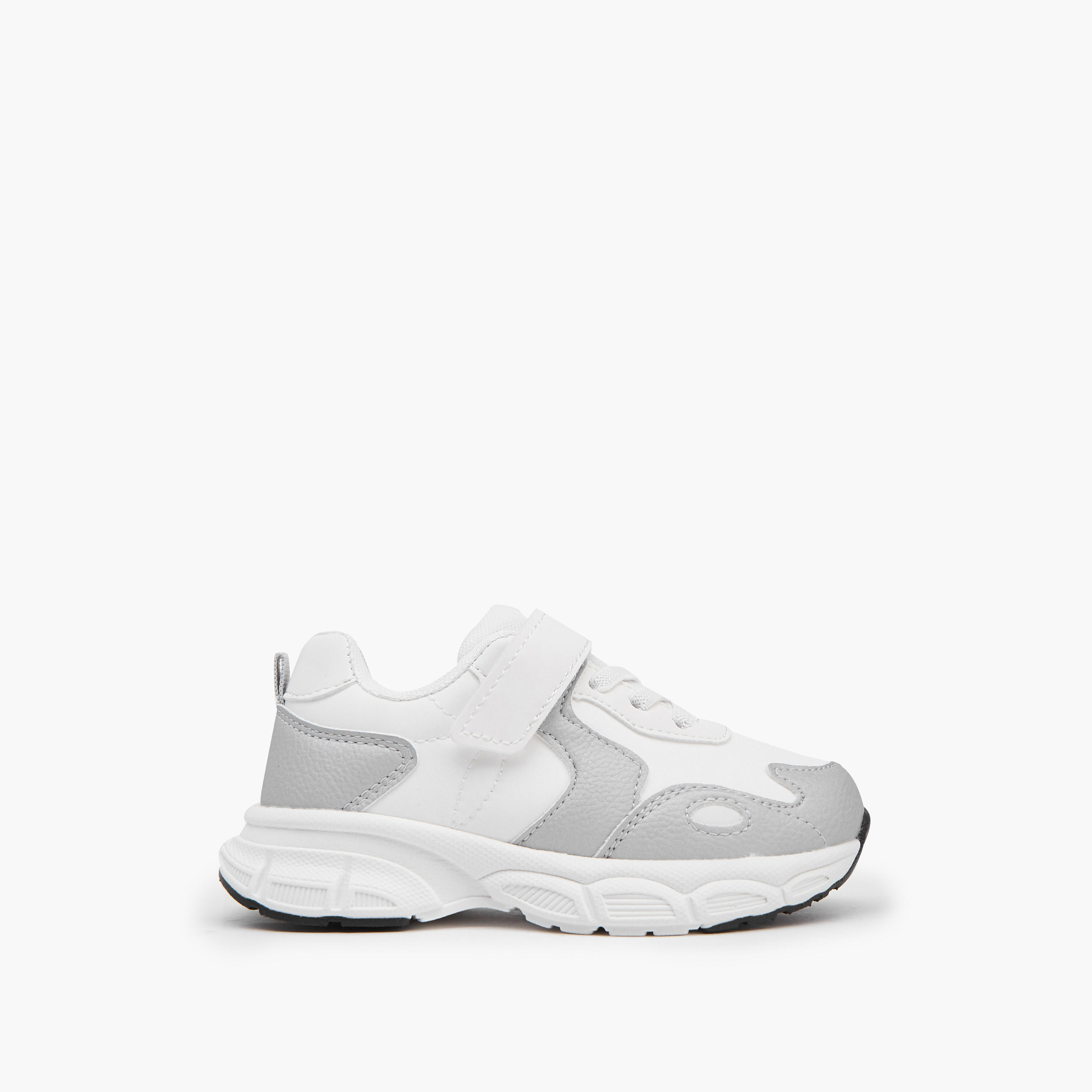 حذاء سنيكرز بشريط إغلاق لاصق للبنات من جونيورز-girls-shoes-sneakers-image-3