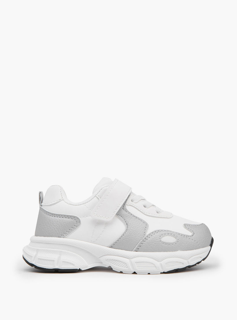 حذاء سنيكرز بشريط إغلاق لاصق للبنات من جونيورز-girls-shoes-sneakers-image-3