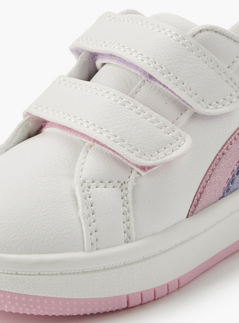 Juniors Girls Hook & Loop Ankle Sneakers-girls-shoes-sneakers-image-5