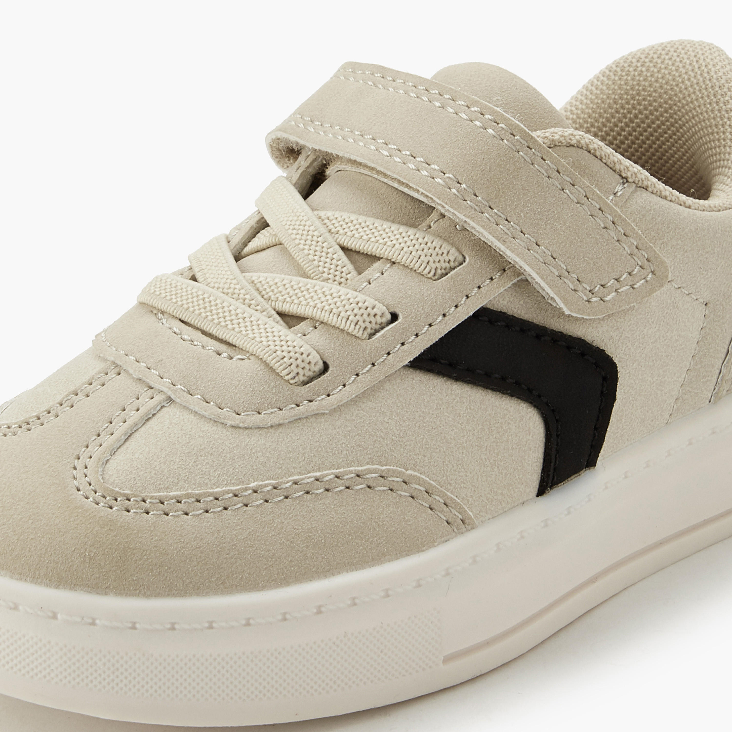 Juniors Boys Hook & Loop Sneakers-boys-shoes-sneakers-image-4