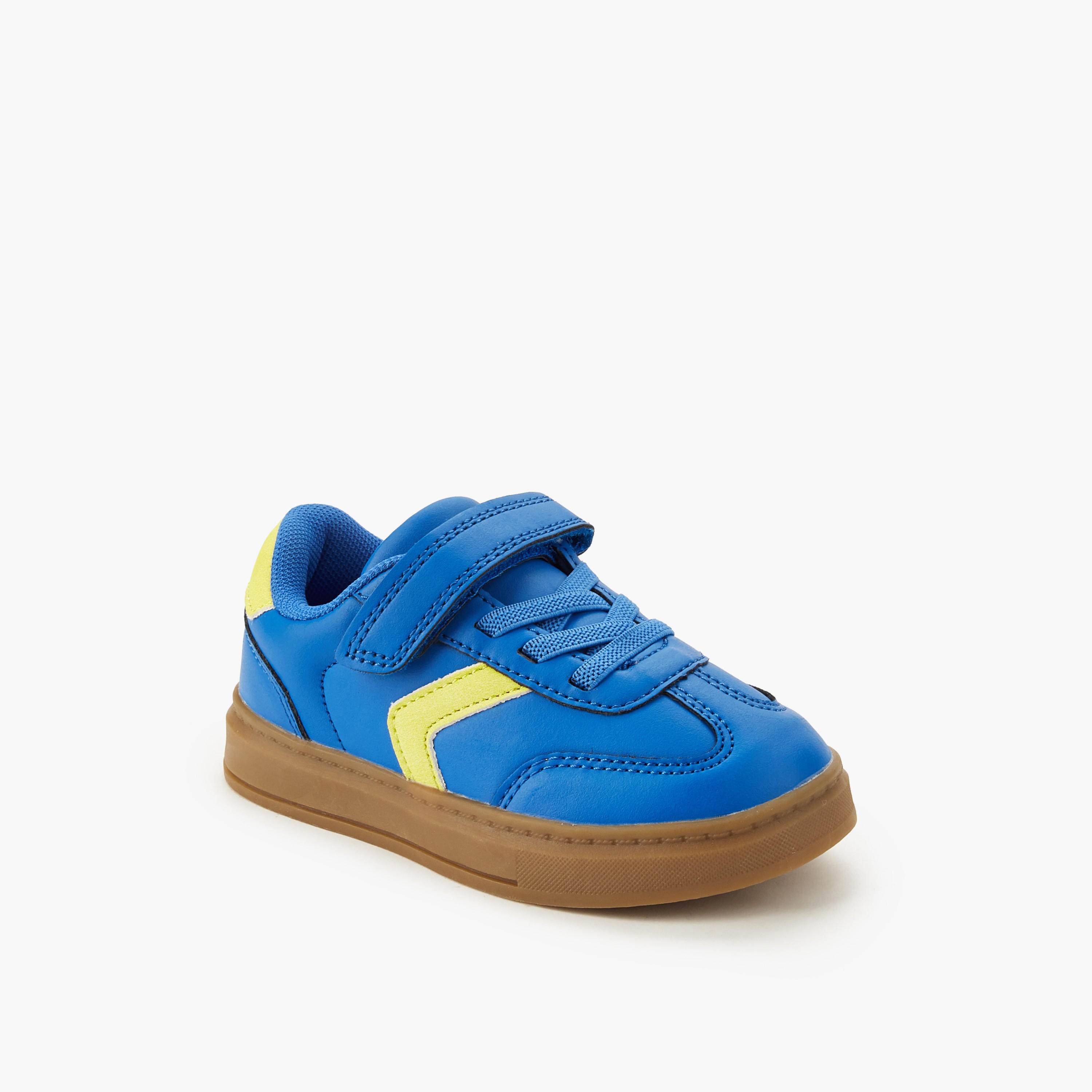 Juniors Boys Hook & Loop Sneakers-boys-shoes-sneakers-image-2