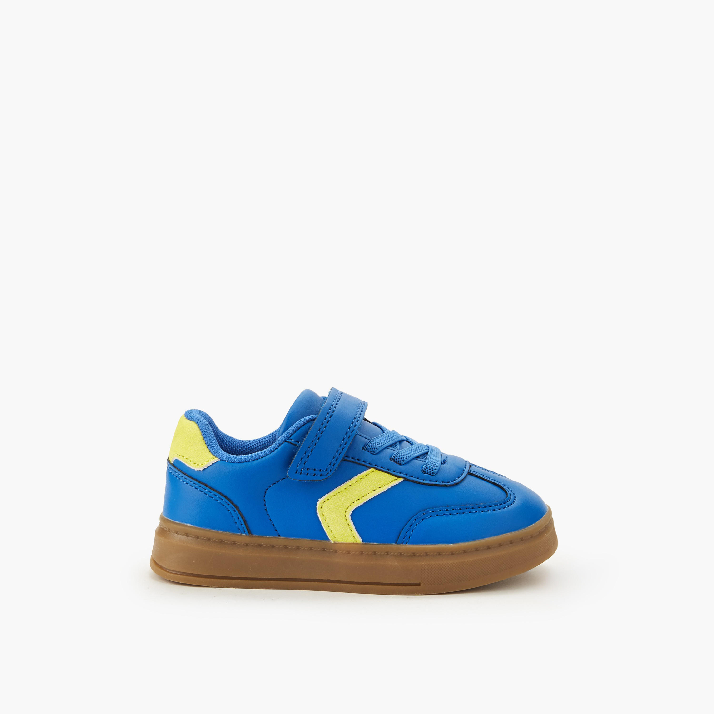 Juniors Boys Hook & Loop Sneakers-boys-shoes-sneakers-image-3