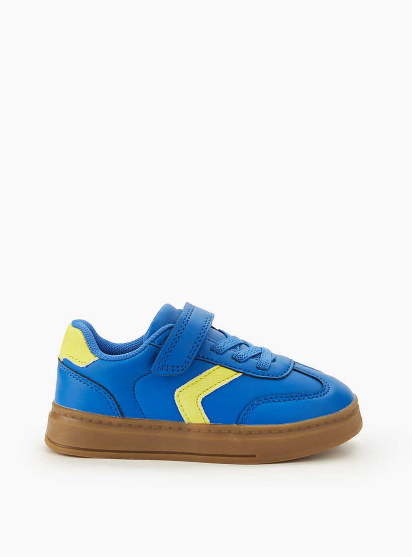Juniors Boys Hook & Loop Sneakers-boys-shoes-sneakers-image-3