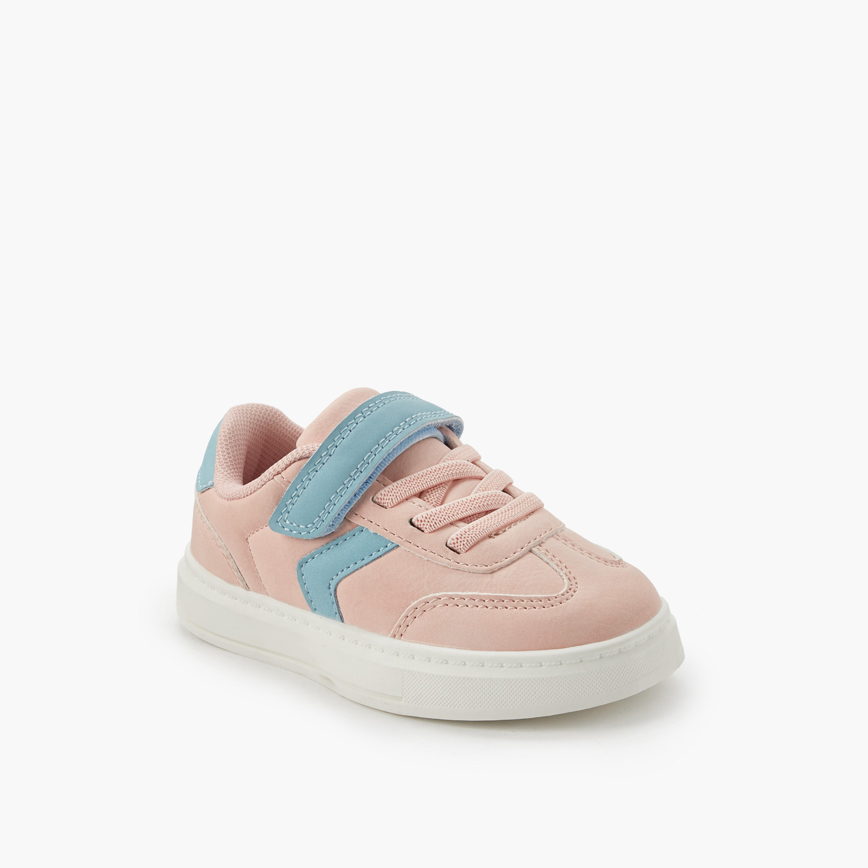 Juniors Girls Hook & Loop Ankle Sneakers-girls-shoes-sneakers-image-2