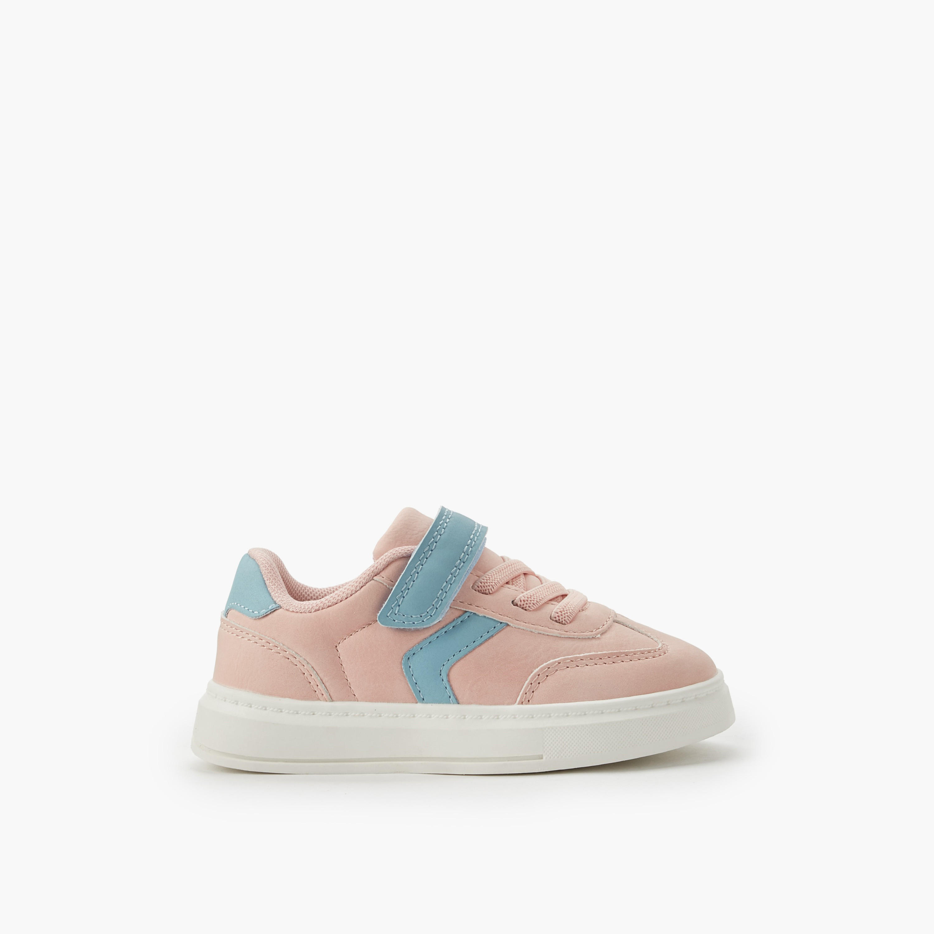 Juniors Girls Hook & Loop Ankle Sneakers-girls-shoes-sneakers-image-3