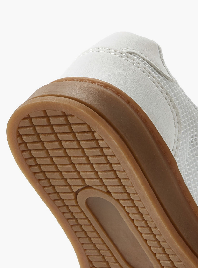 حذاء سنيكرز طول الكاحل بشريط إغلاق لاصق للبنات من جونيورز-girls-shoes-sneakers-image-5